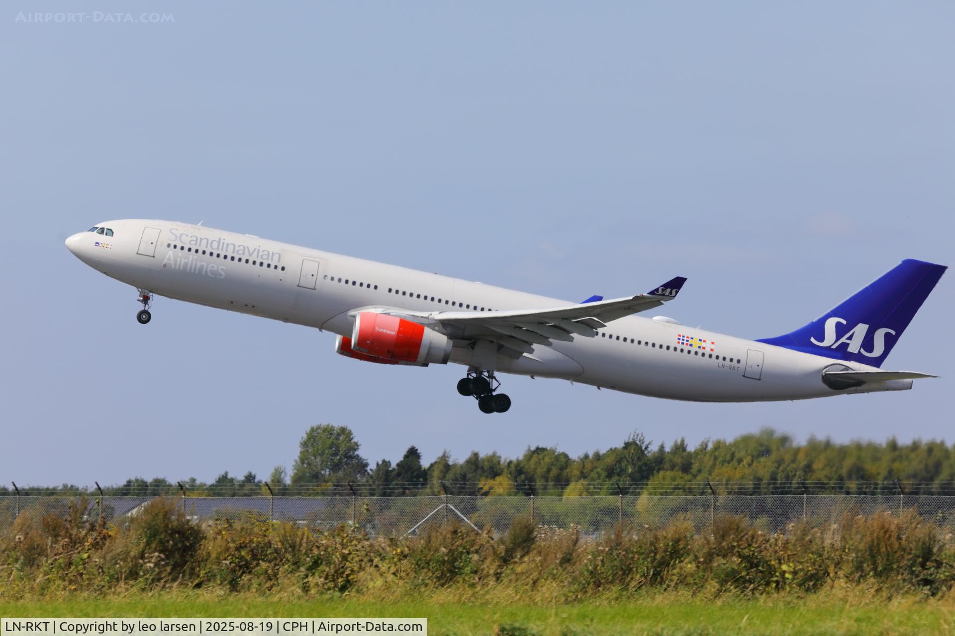 LN-RKT, 2016 Airbus A330-343E C/N 1697, Copenhagen 19.8.2025