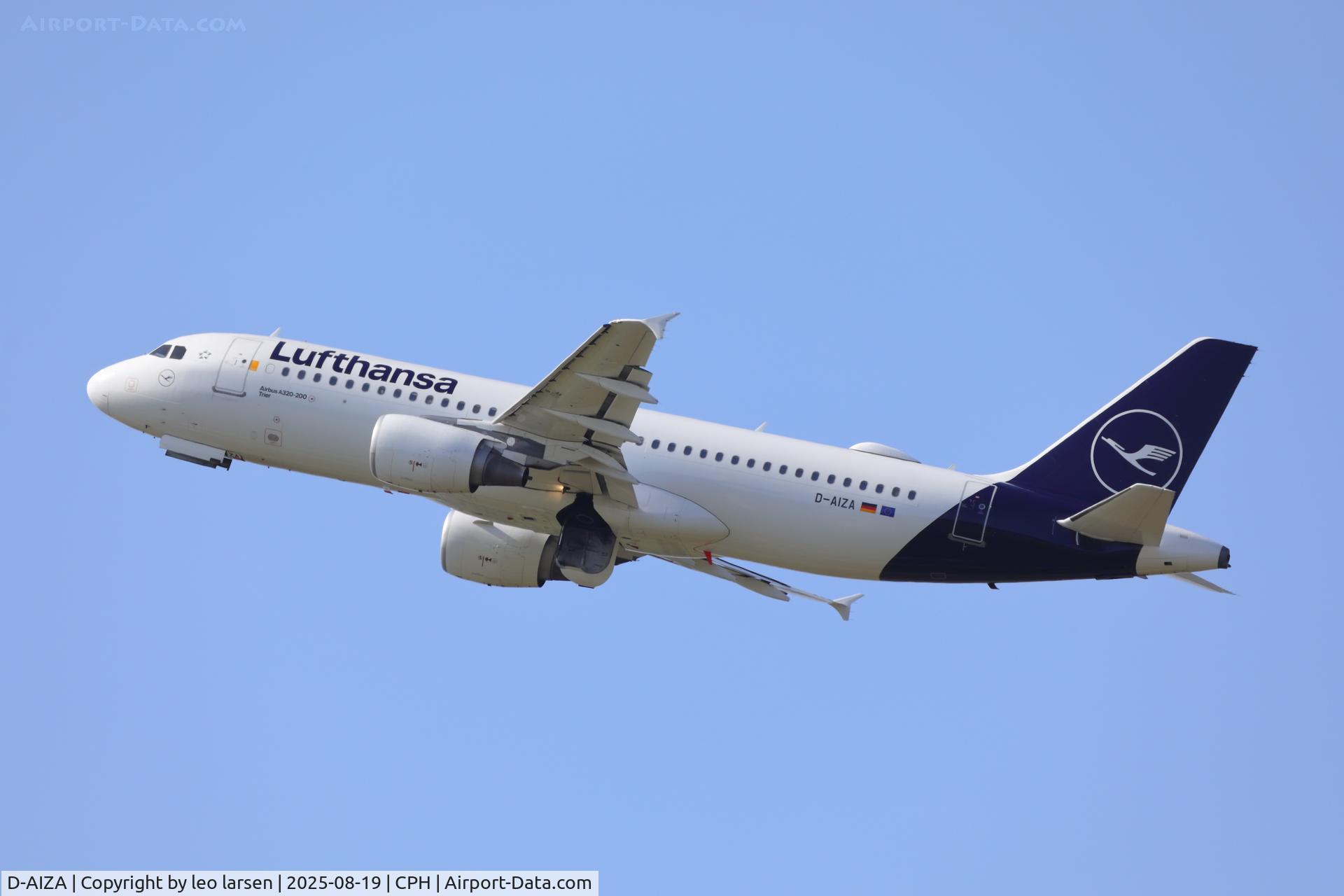 D-AIZA, 2009 Airbus A320-214 C/N 4097, Copenhagen 19.8.2025