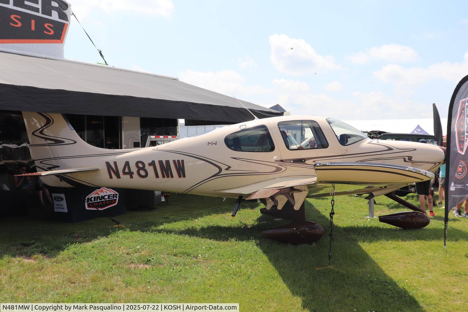 N481MW, 2025 Cirrus SR22T C/N 10675, Cirrus SR22T