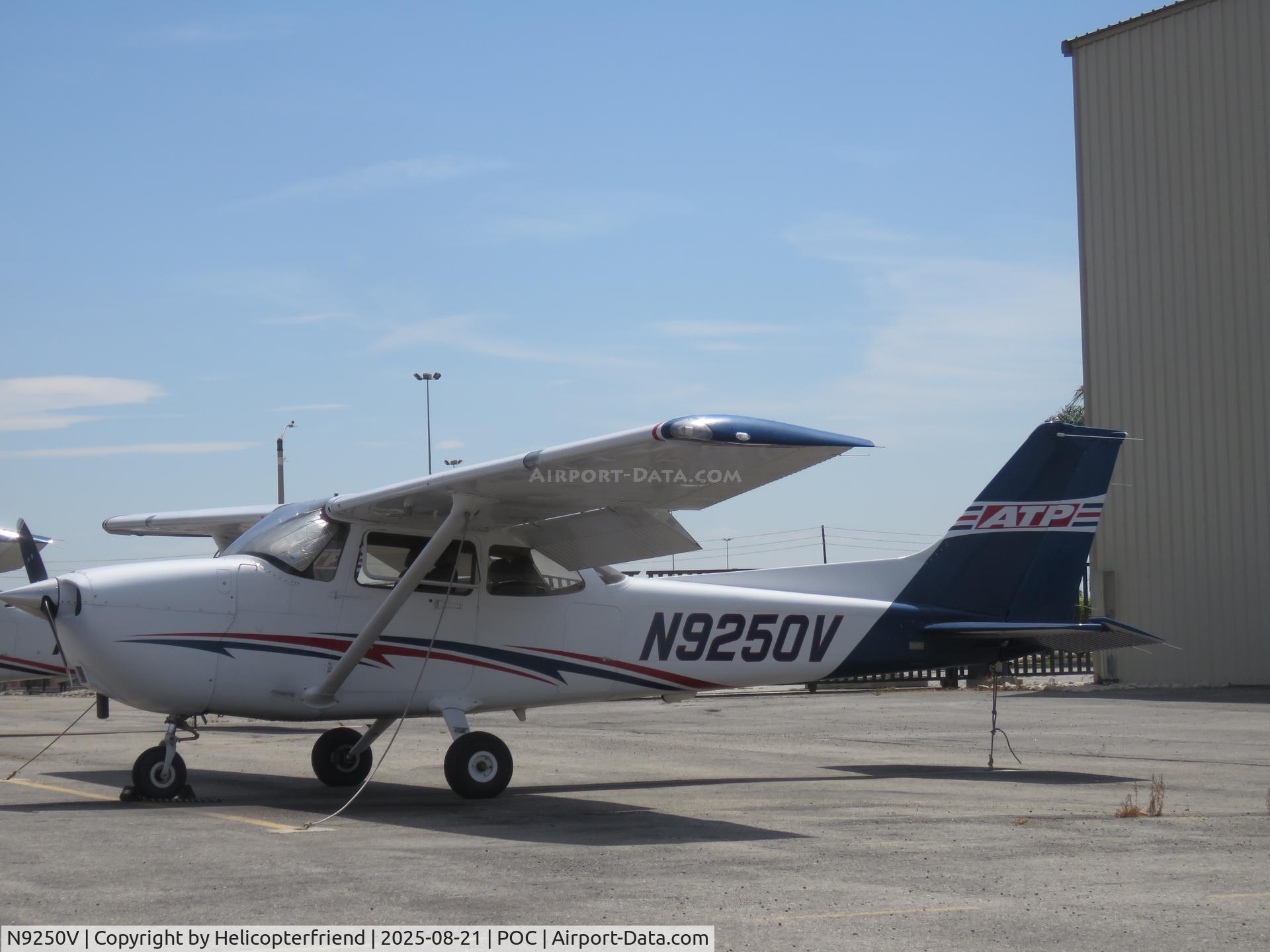 N9250V, 2012 Cessna 172S C/N 172S11182, Parked at ATP