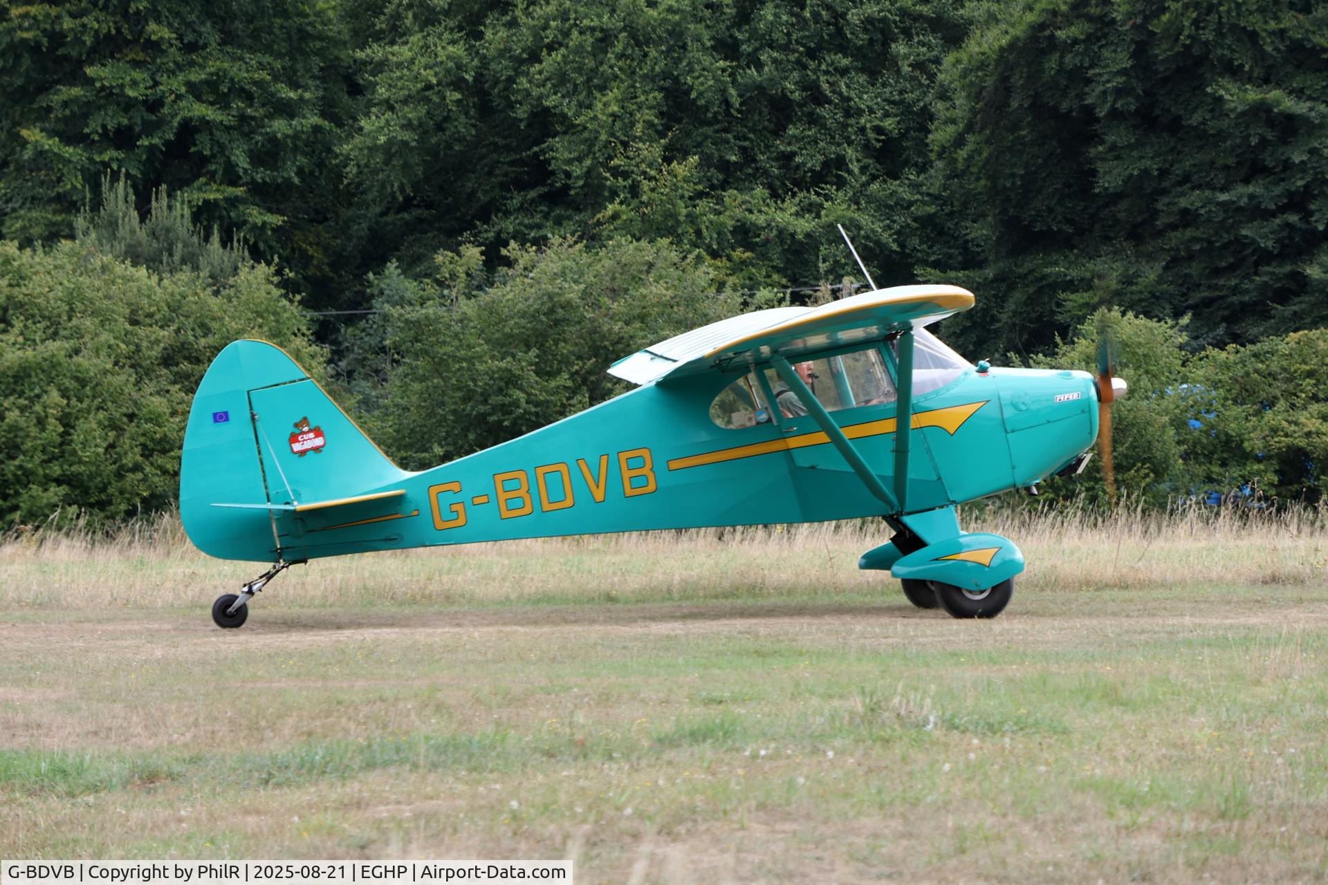 G-BDVB, 1948 Piper PA-17 Vagabond C/N 15-229, G-BDVB 1948 Piper  PA-17 Vagabond Popham