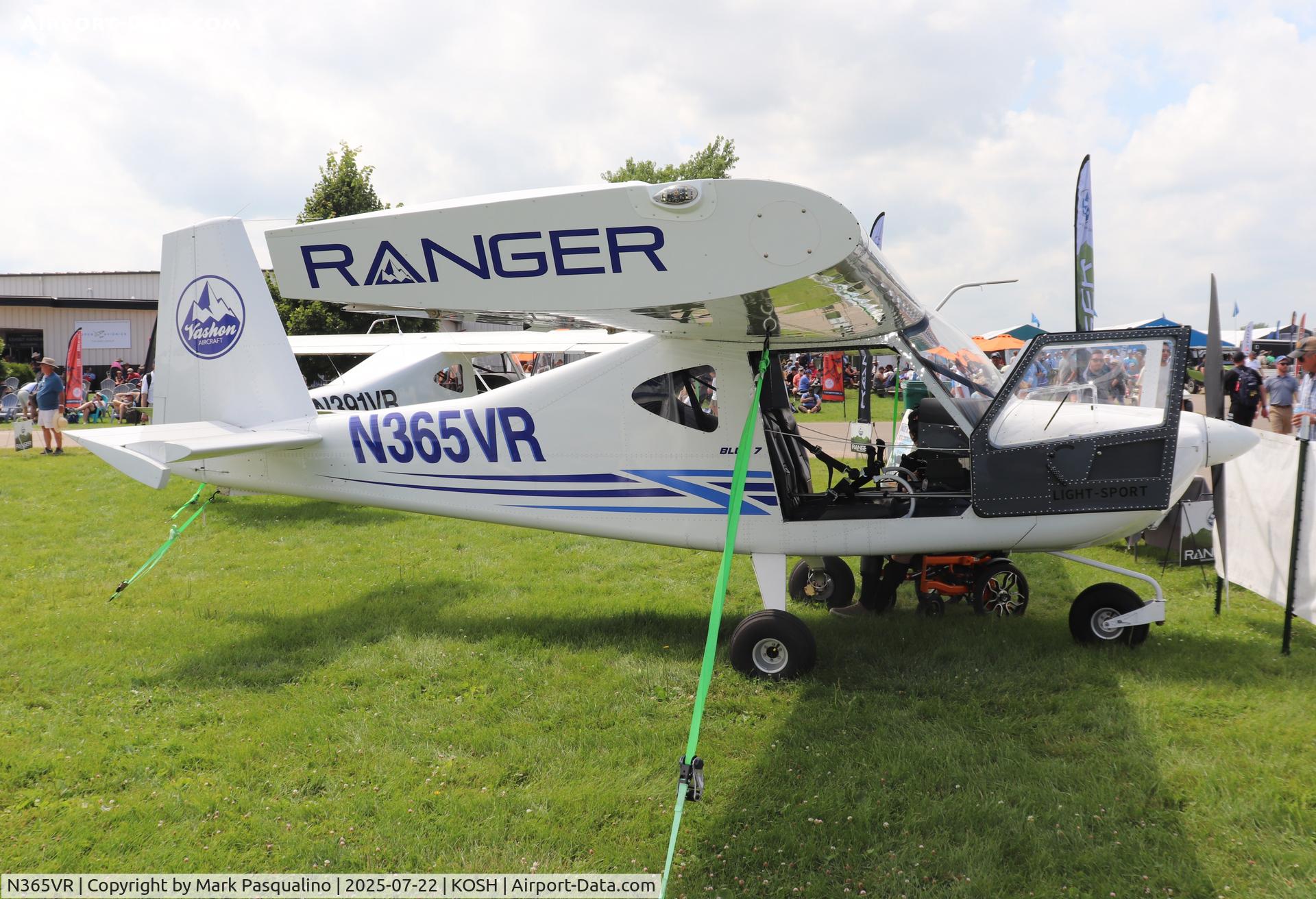 N365VR, 2023 Vashon Ranger R7 C/N 10219, Vashon Ranger R7