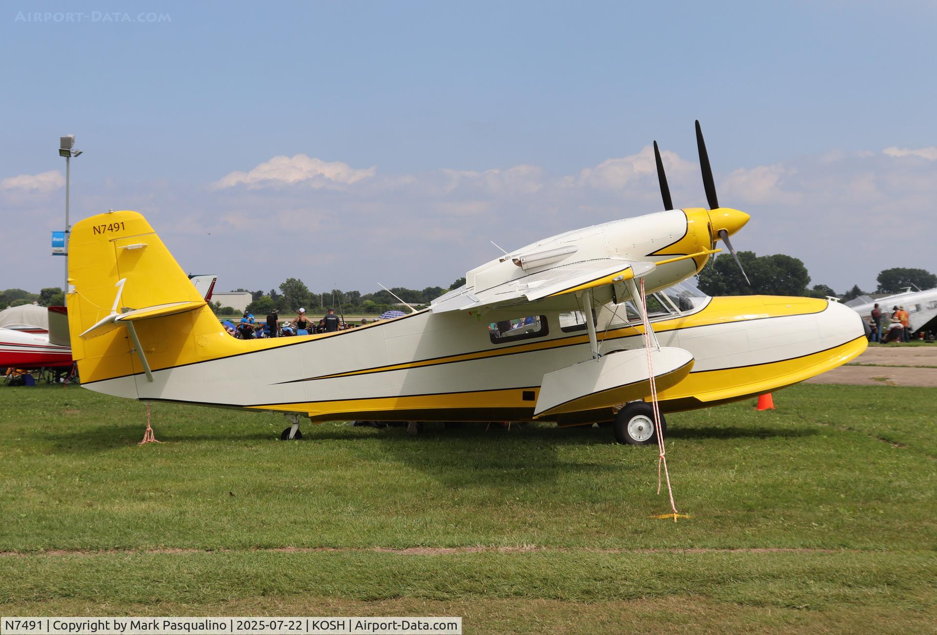N7491, 1942 Grumman G-44 Widgeon C/N 1240, Grumman G-44