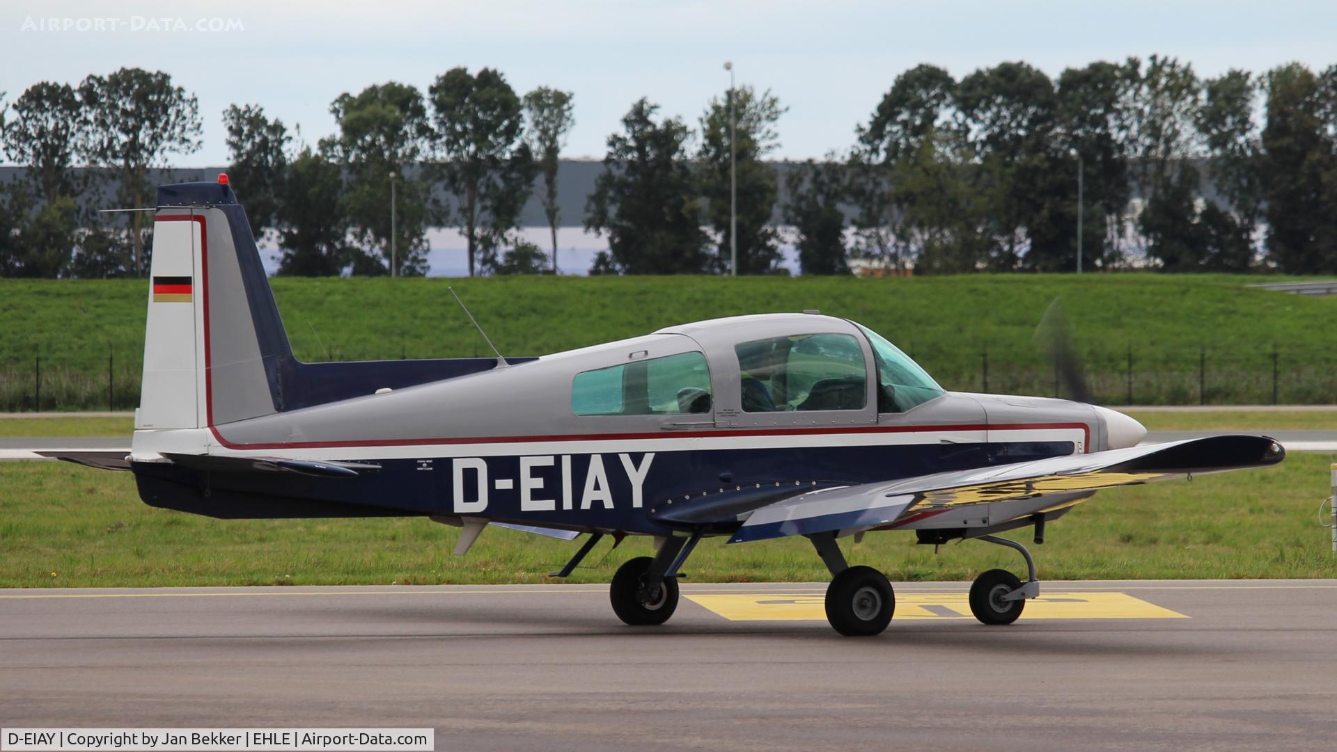 D-EIAY, 1973 Grumman American AA-5 Traveler C/N AA5-0423, Lelystad Airport