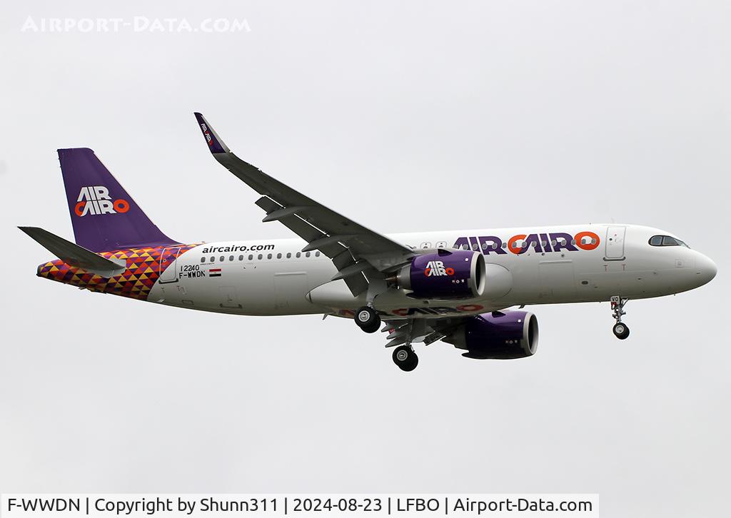 F-WWDN, 2024 Airbus A320neo C/N 12240, C/n 12240 - To be SU-BVO