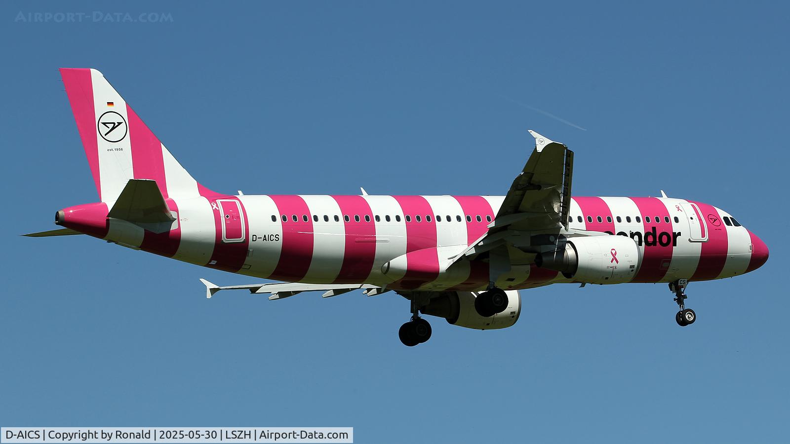 D-AICS, 2010 Airbus A320-214 C/N 4478, at zrh