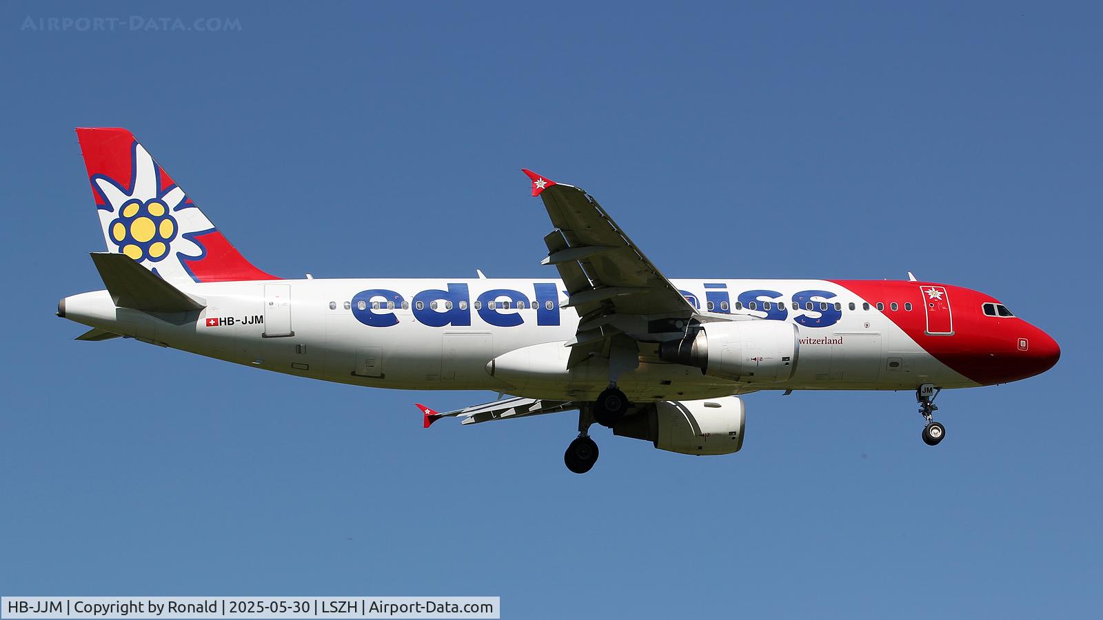 HB-JJM, 2005 Airbus A320-214 C/N 2627, at zrh
