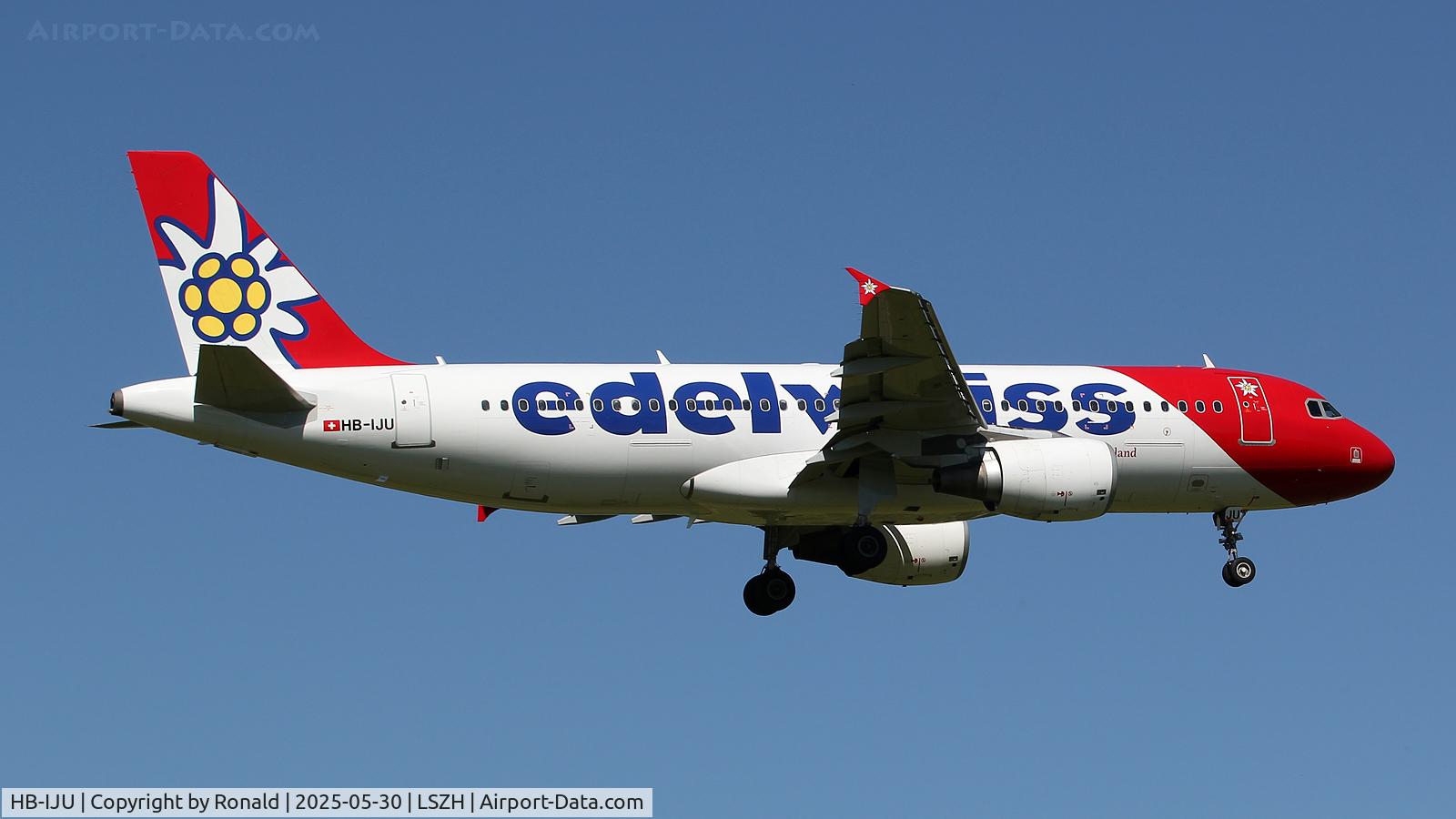 HB-IJU, 2003 Airbus A320-214 C/N 1951, at zrh