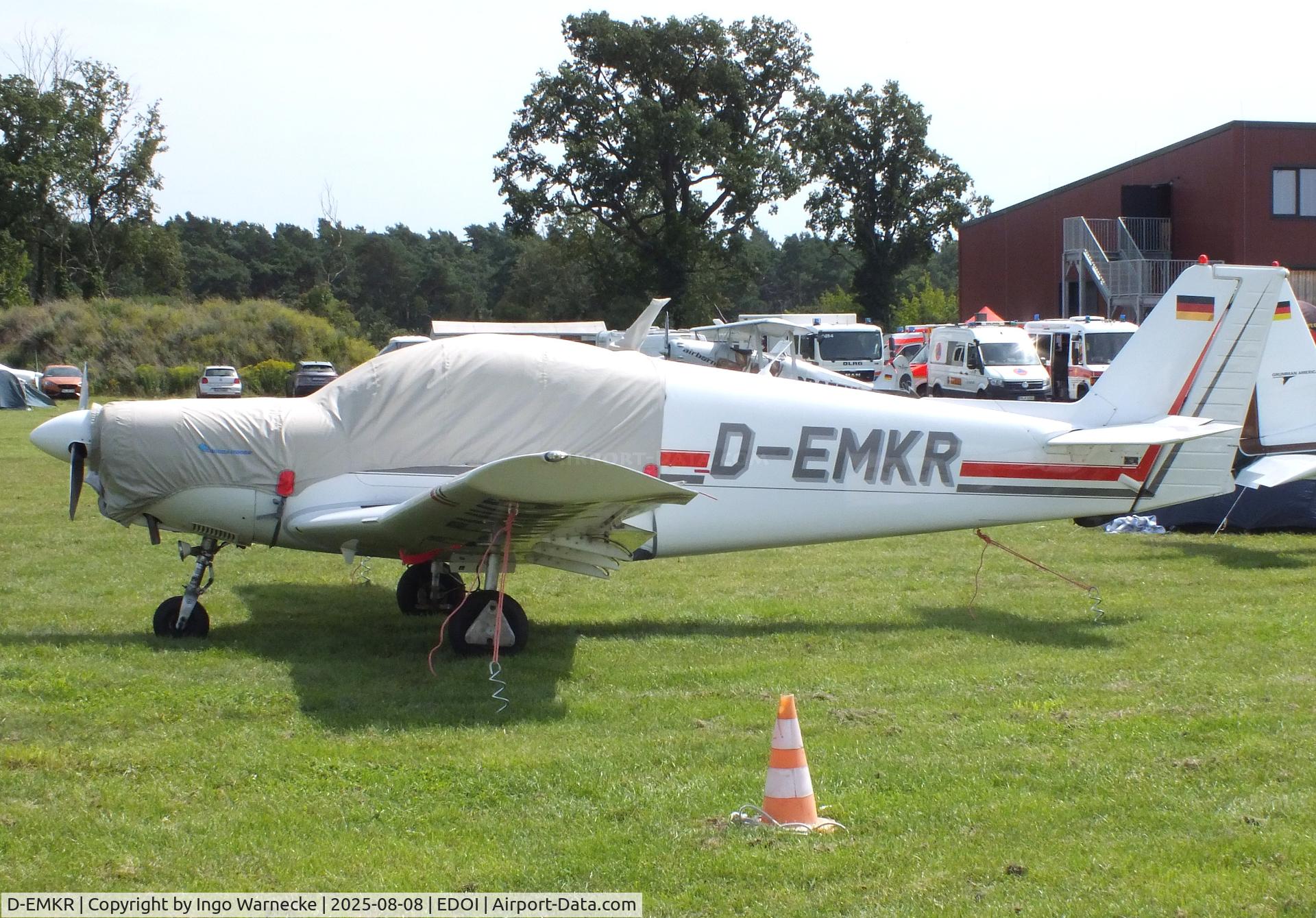 D-EMKR, 1972 Wassmer WA-52 Europa C/N 59, Wassmer WA-52 Europa at Bienenfarm airfield during the 2025 Quax Bücker-Treffen (Bücker-Meeting) and Vintage Aerobatic World Championships