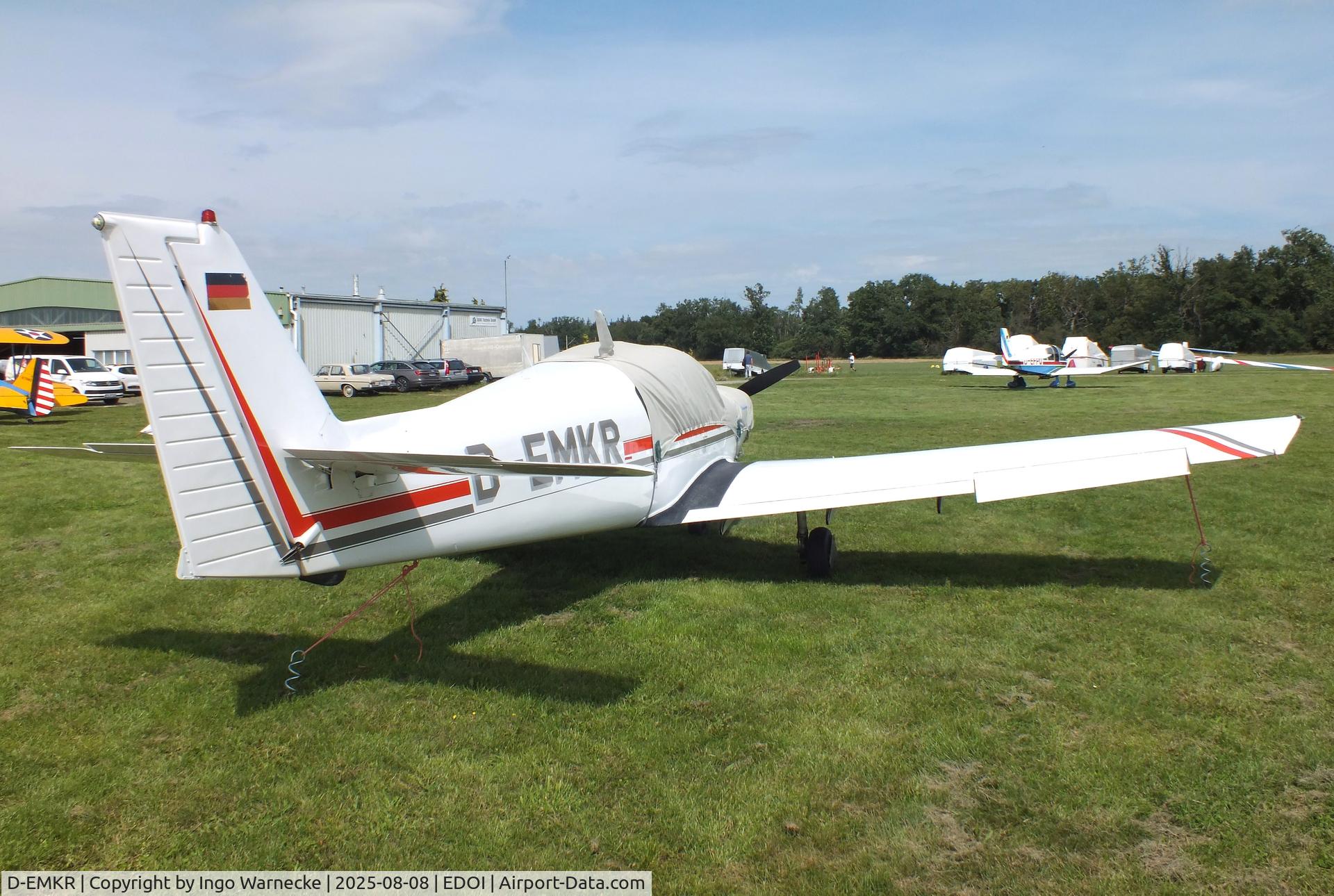 D-EMKR, 1972 Wassmer WA-52 Europa C/N 59, Wassmer WA-52 Europa at Bienenfarm airfield during the 2025 Quax Bücker-Treffen (Bücker-Meeting) and Vintage Aerobatic World Championships