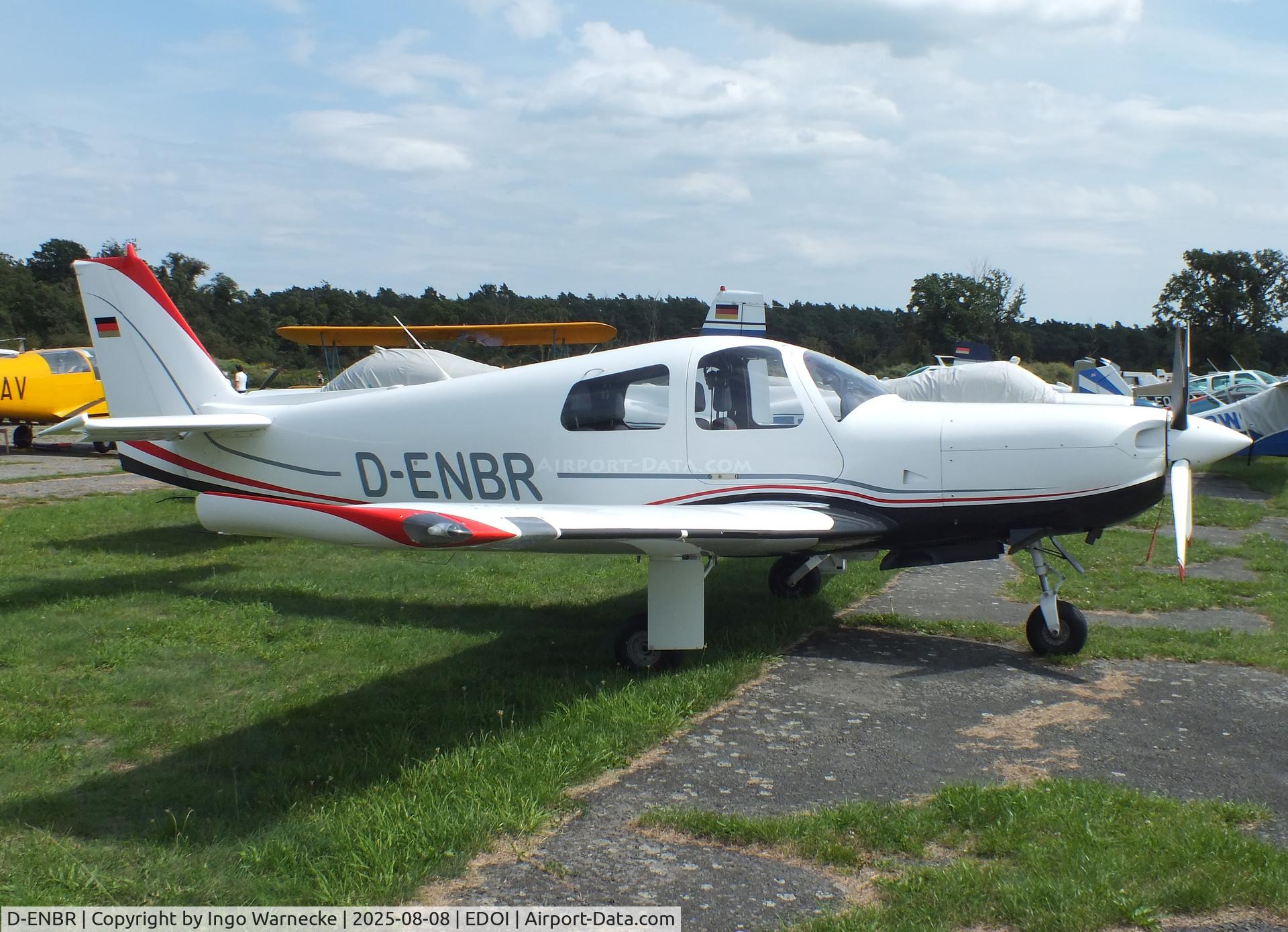 D-ENBR, 1995 Ruschmeyer R90-230RG C/N 021, Ruschmeyer R90-230RG at Bienenfarm airfield during the 2025 Quax Bücker-Treffen (Bücker-Meeting) and Vintage Aerobatic World Championships