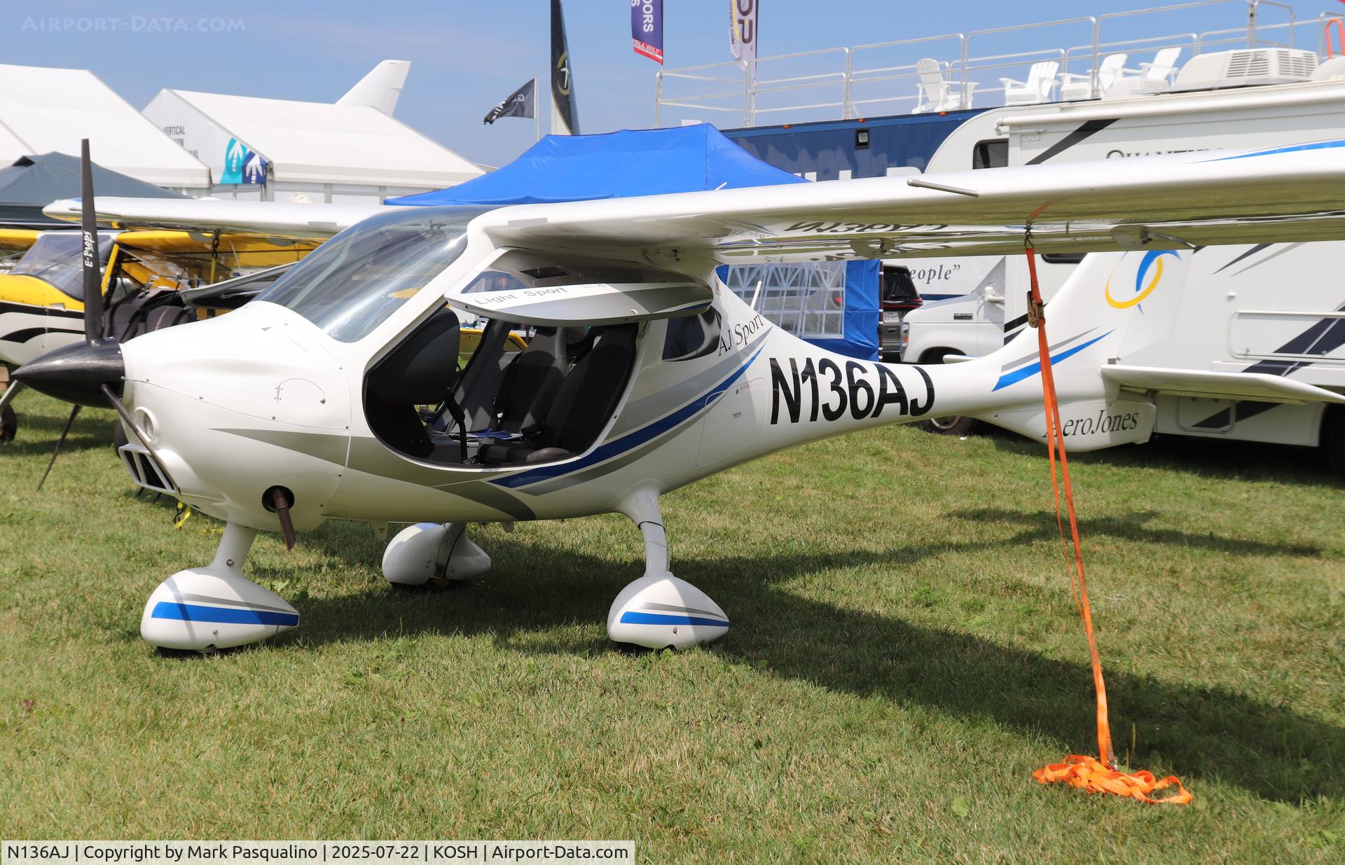 N136AJ, 2024 Aerojones Aviation AJ Sport C/N G-1014, AeroJones AJ Sport