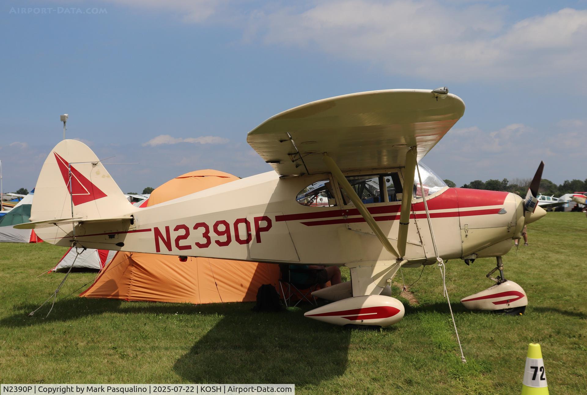 N2390P, 1955 Piper PA-22-150 Tri-Pacer C/N 22-2781, Piper PA-22-150