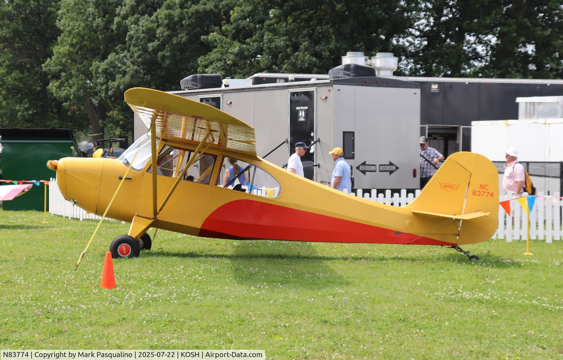 N83774, 1946 Aeronca 7AC Champion C/N 7AC-2451, Aeronca 7AC