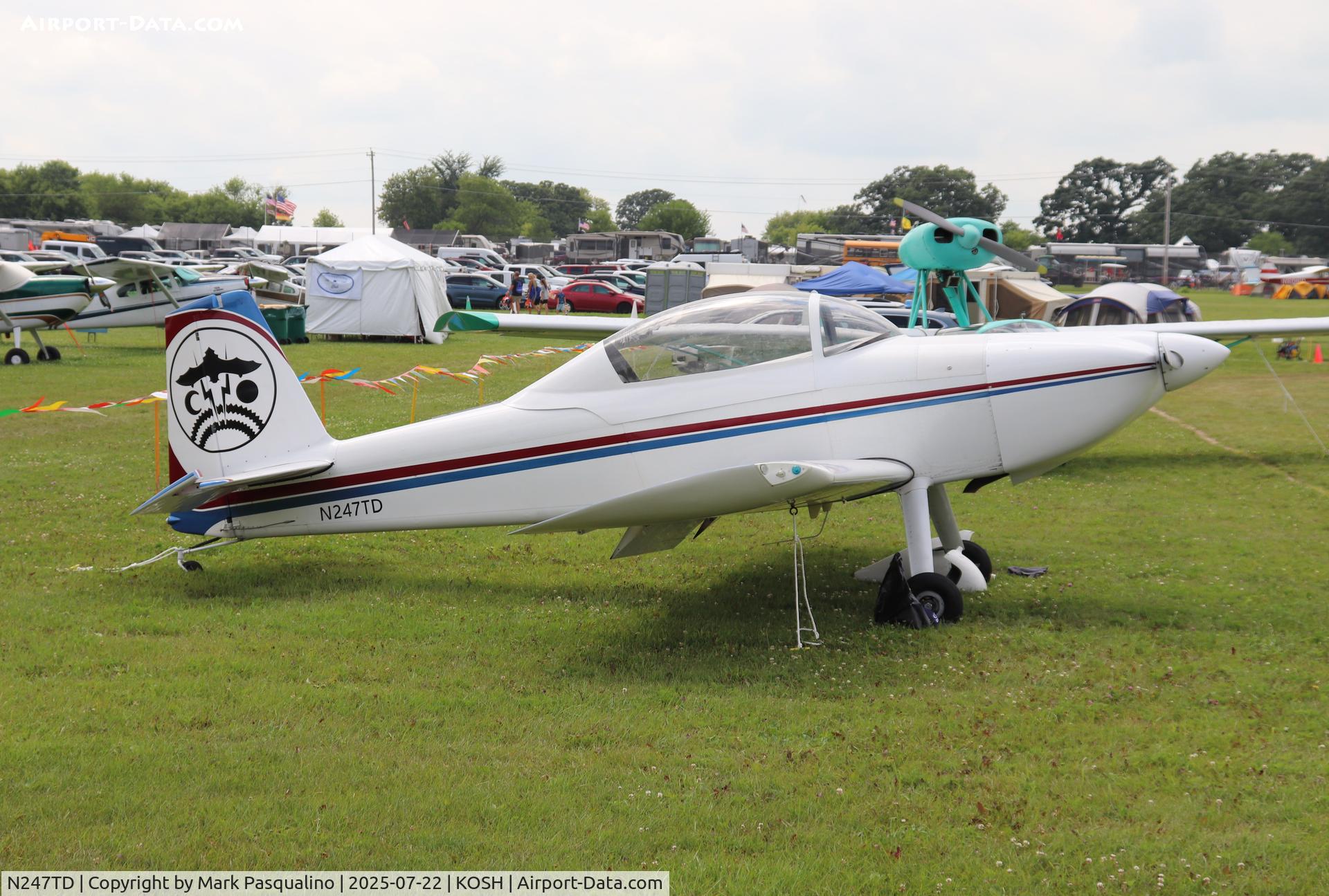 N247TD, 2001 Vans RV-8 C/N 80247, Vans RV-8