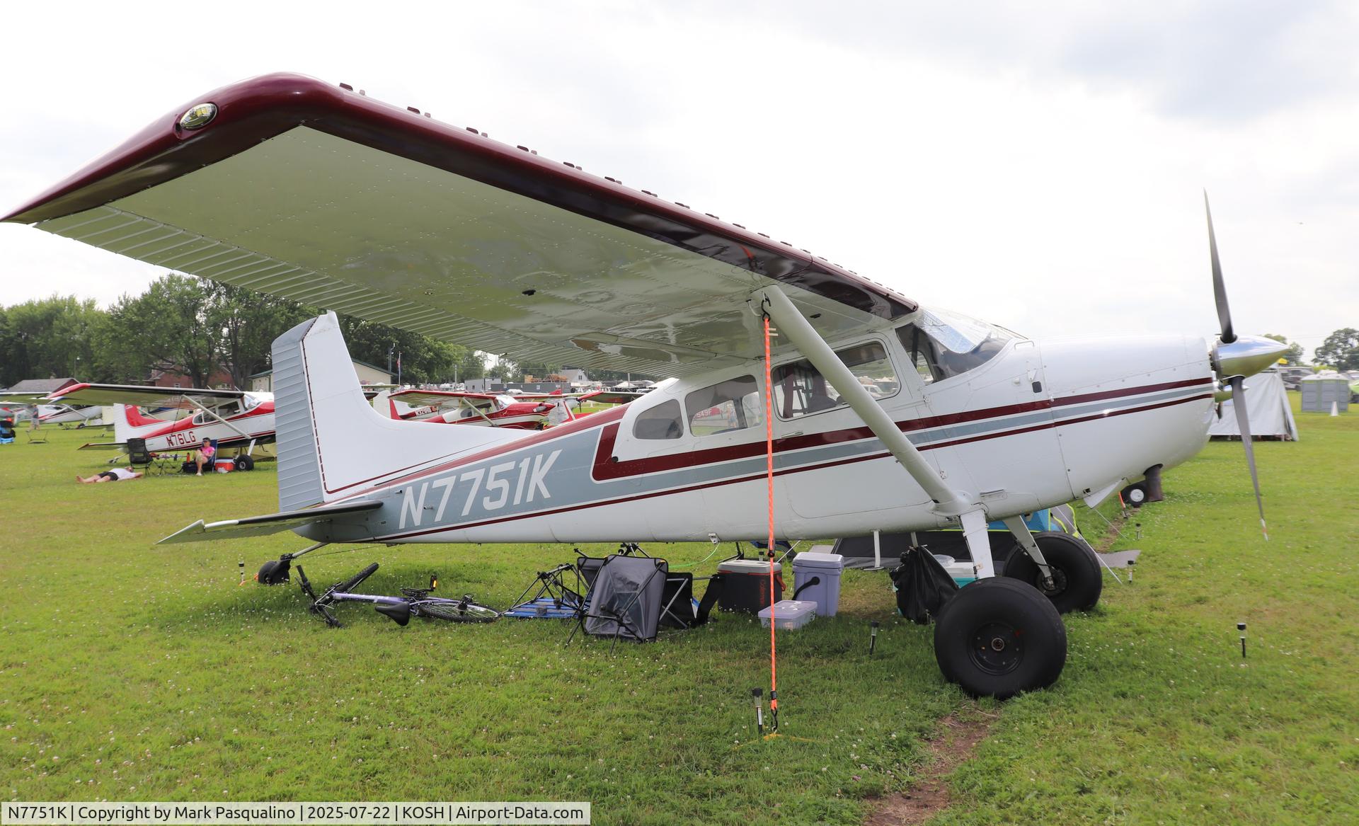 N7751K, 1976 Cessna 180J C/N 18052719, Cessna 180J