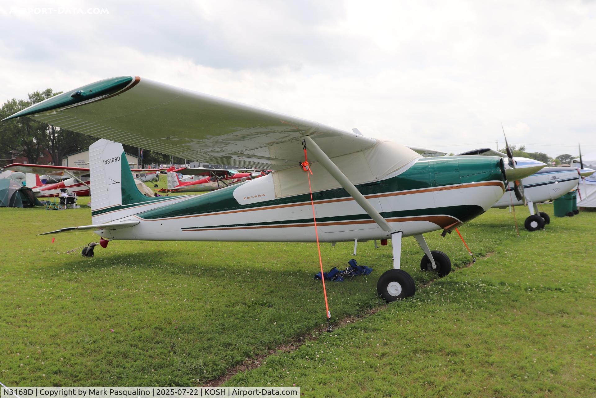 N3168D, 1955 Cessna 180 C/N 31966, Cessna 180