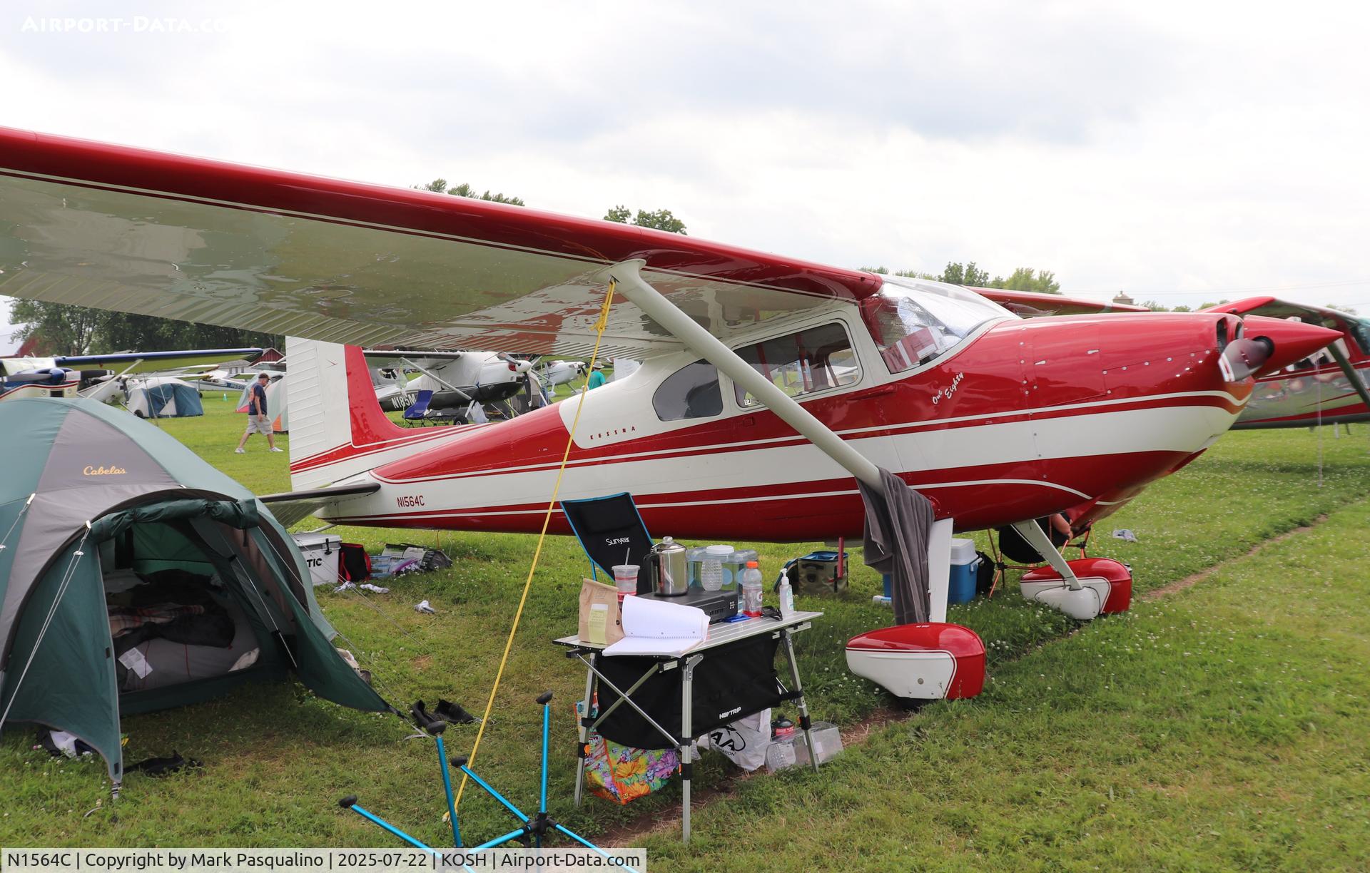 N1564C, 1953 Cessna 180 C/N 30264, Cessna 180