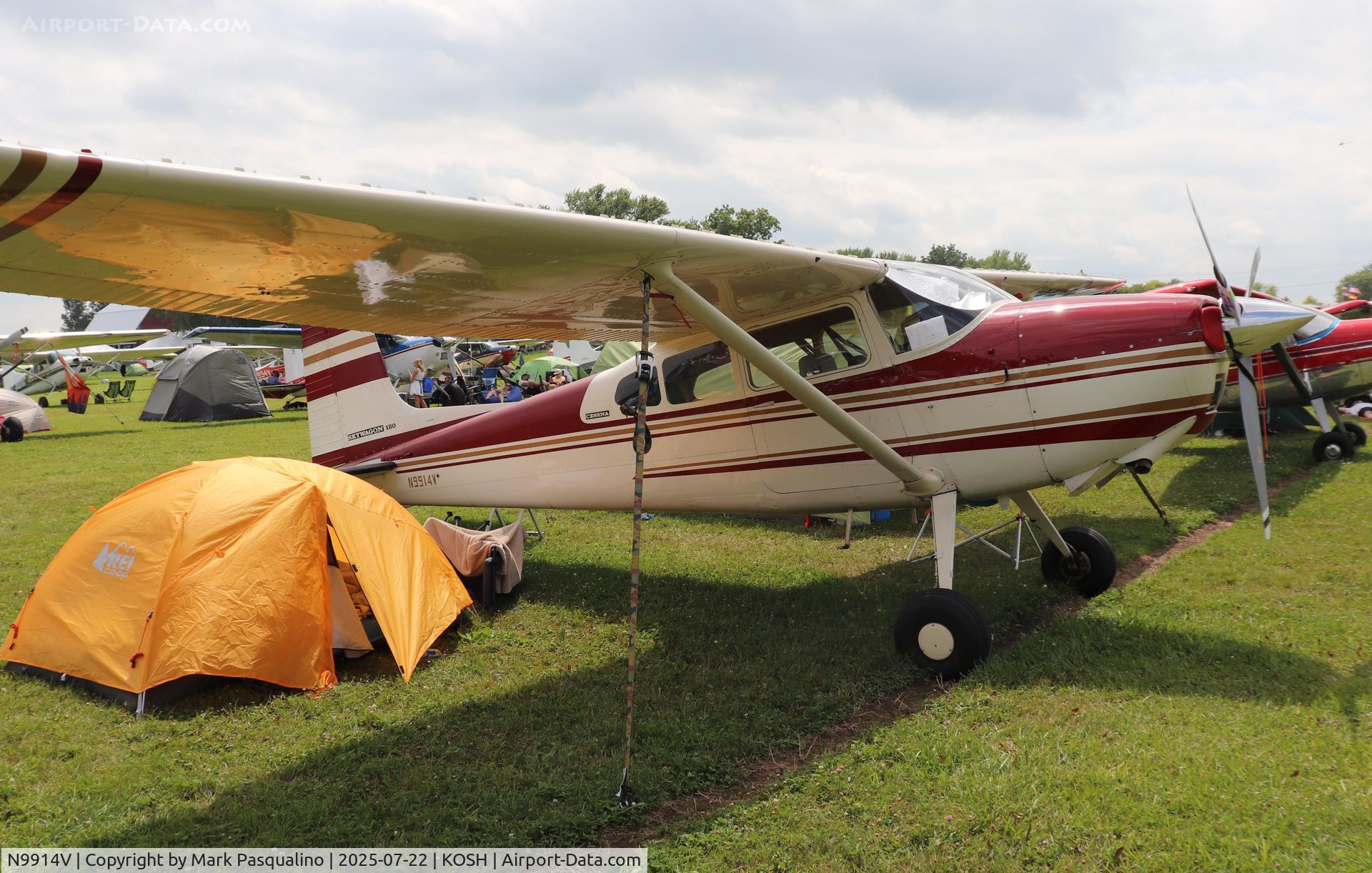 N9914V, 1966 Cessna 180H Skywagon C/N 18051766, Cessna 180H