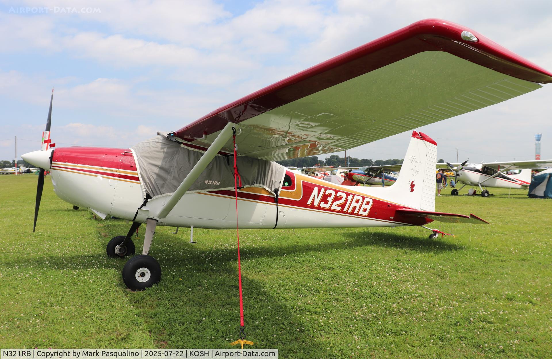 N321RB, 1976 Cessna 180J C/N 18052677, Cessna 180J