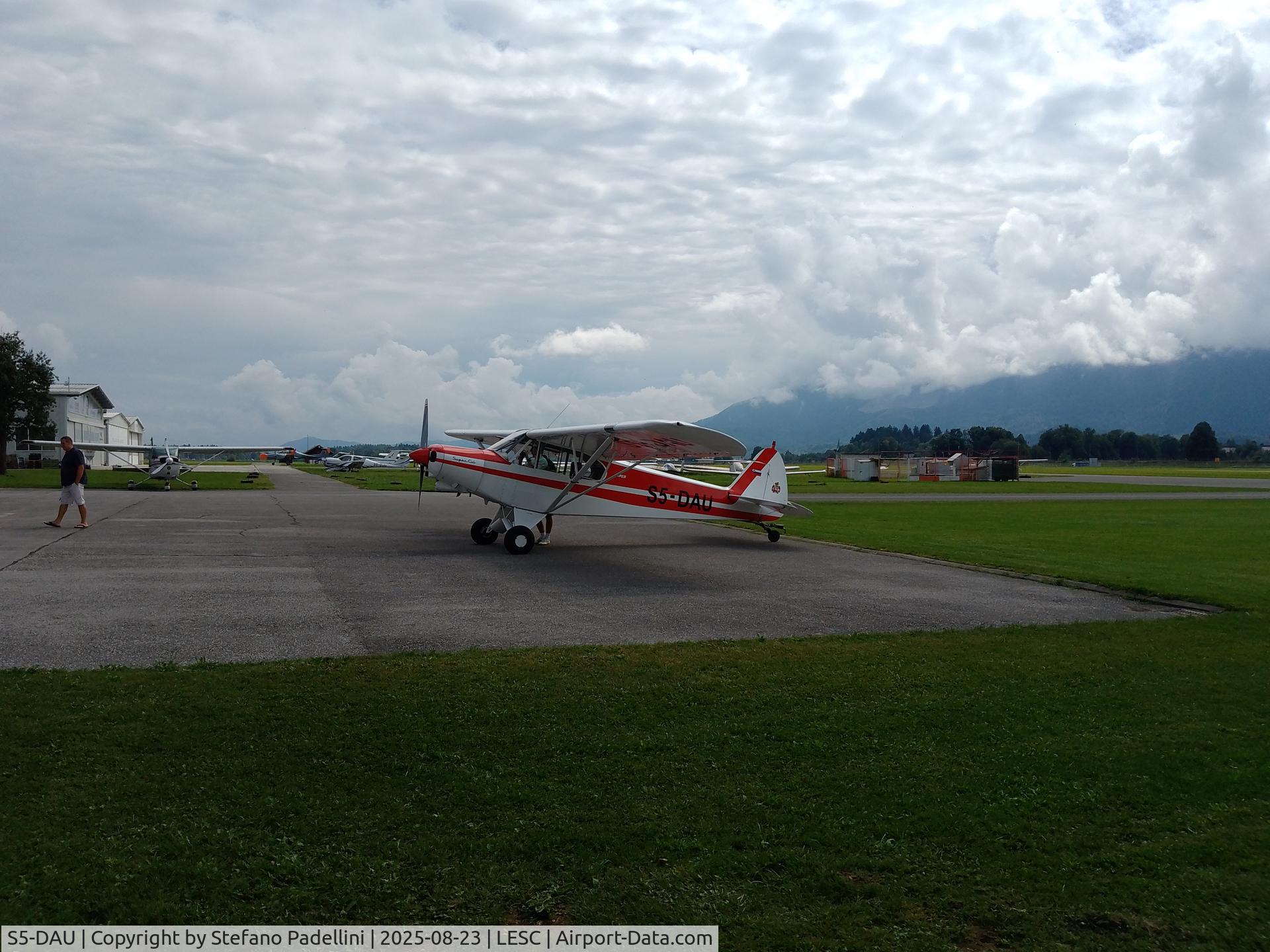 S5-DAU, 1979 Piper PA-18-150 Super Cub C/N 18-7909093, Lesce-SI