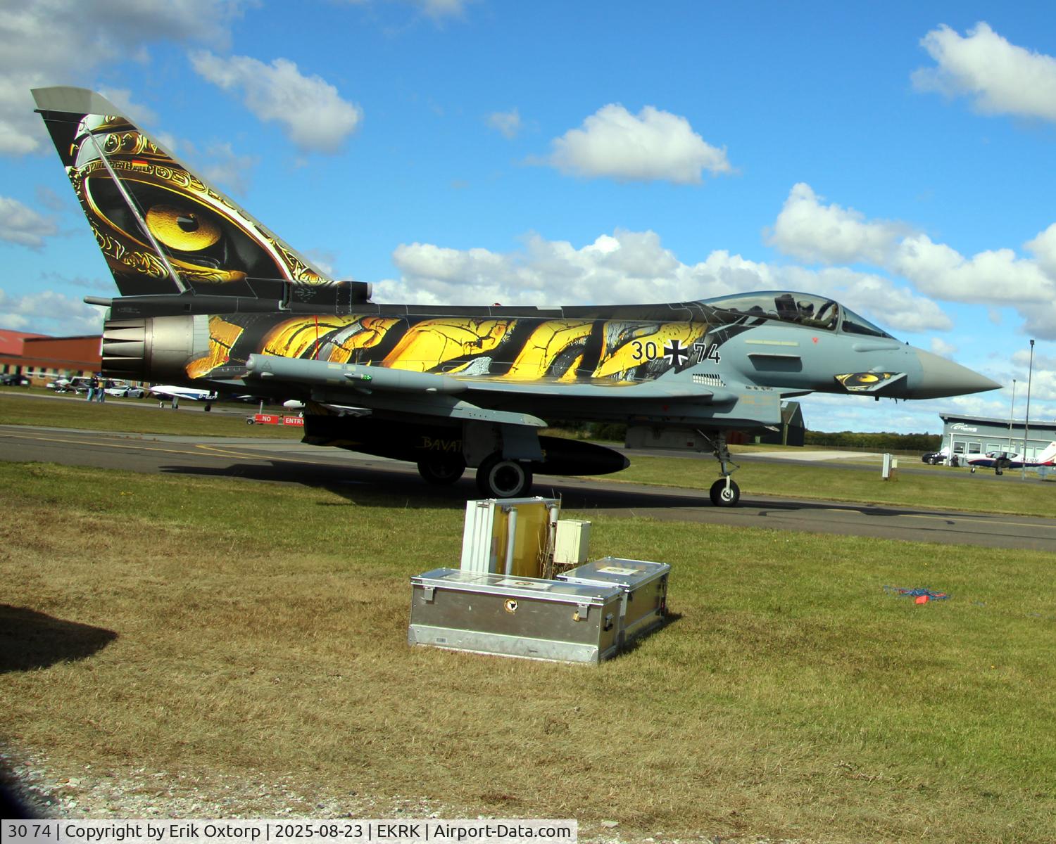 30 74, 2014 Eurofighter EF-2000 Typhoon C/N GS055, 30 74 in RKE