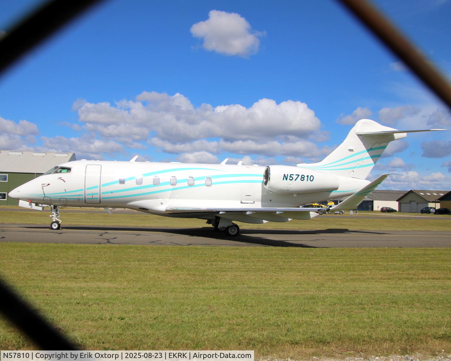 N57810, 2024 Bombardier Challenger 300 C/N 21015, N57810 in RKE
