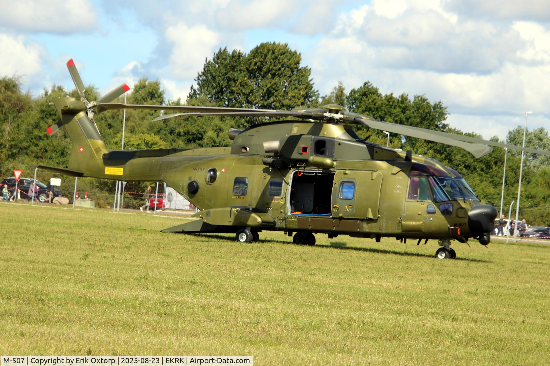M-507, 2006 AgustaWestland EH-101 Mk. 512 Merlin Joint Supporter C/N 50136, M-507 at the Roskilde Air show