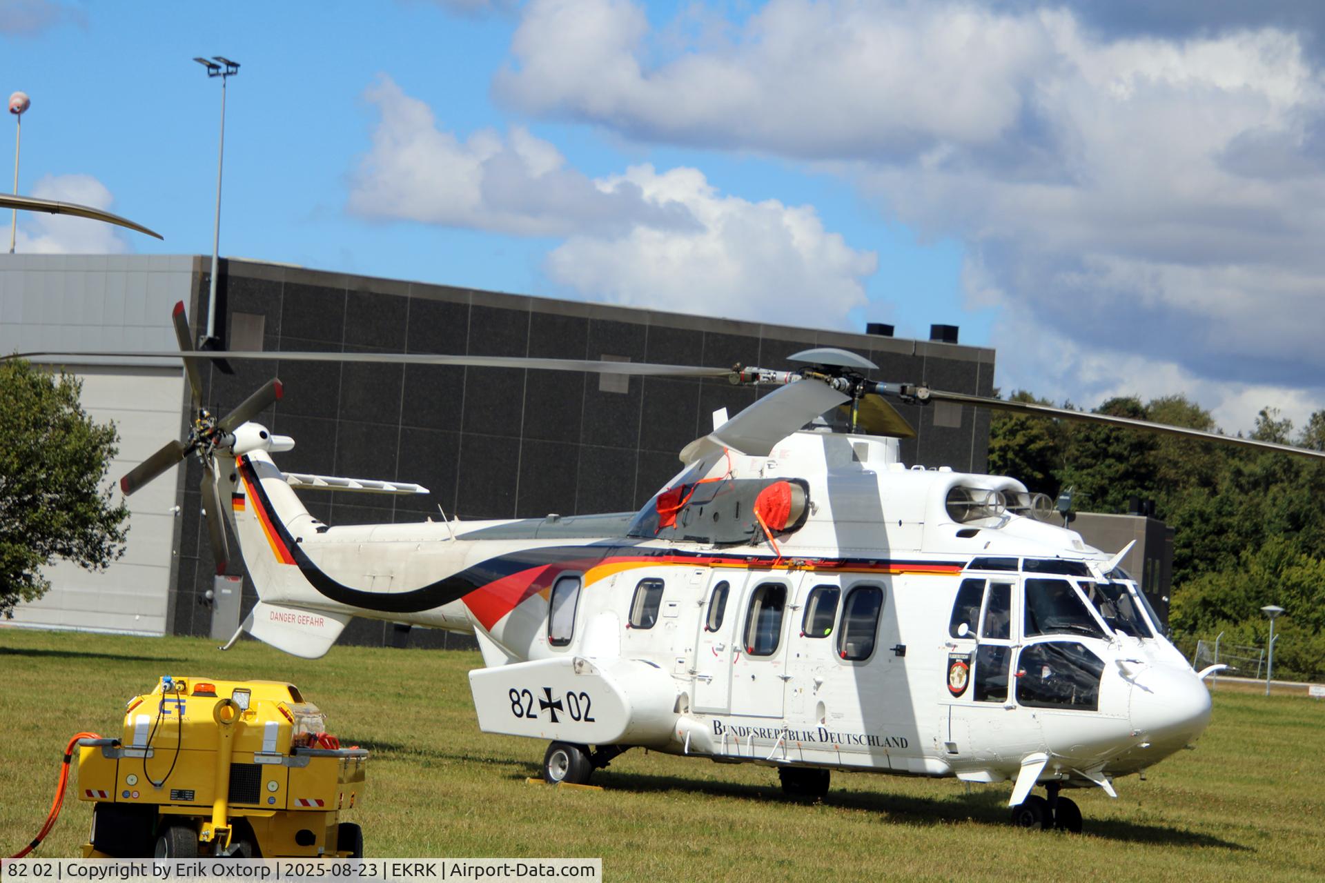 82 02, Eurocopter AS-532U2 Cougar C/N 2452, 82 02 at the Roskilde Air Show