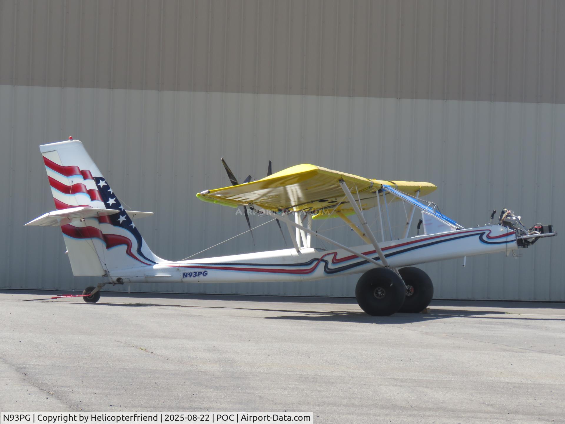N93PG, 2003 Leza-Lockwood Air Cam C/N AC057, Waiting to be worked on