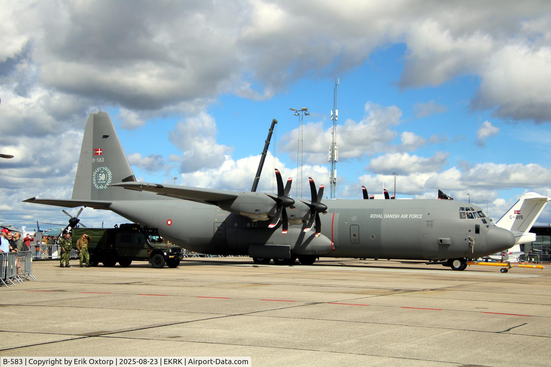 B-583, 2004 Lockheed Martin C-130J-30 Super Hercules C/N 382-5583, B-583 at the Roskilde Air Show