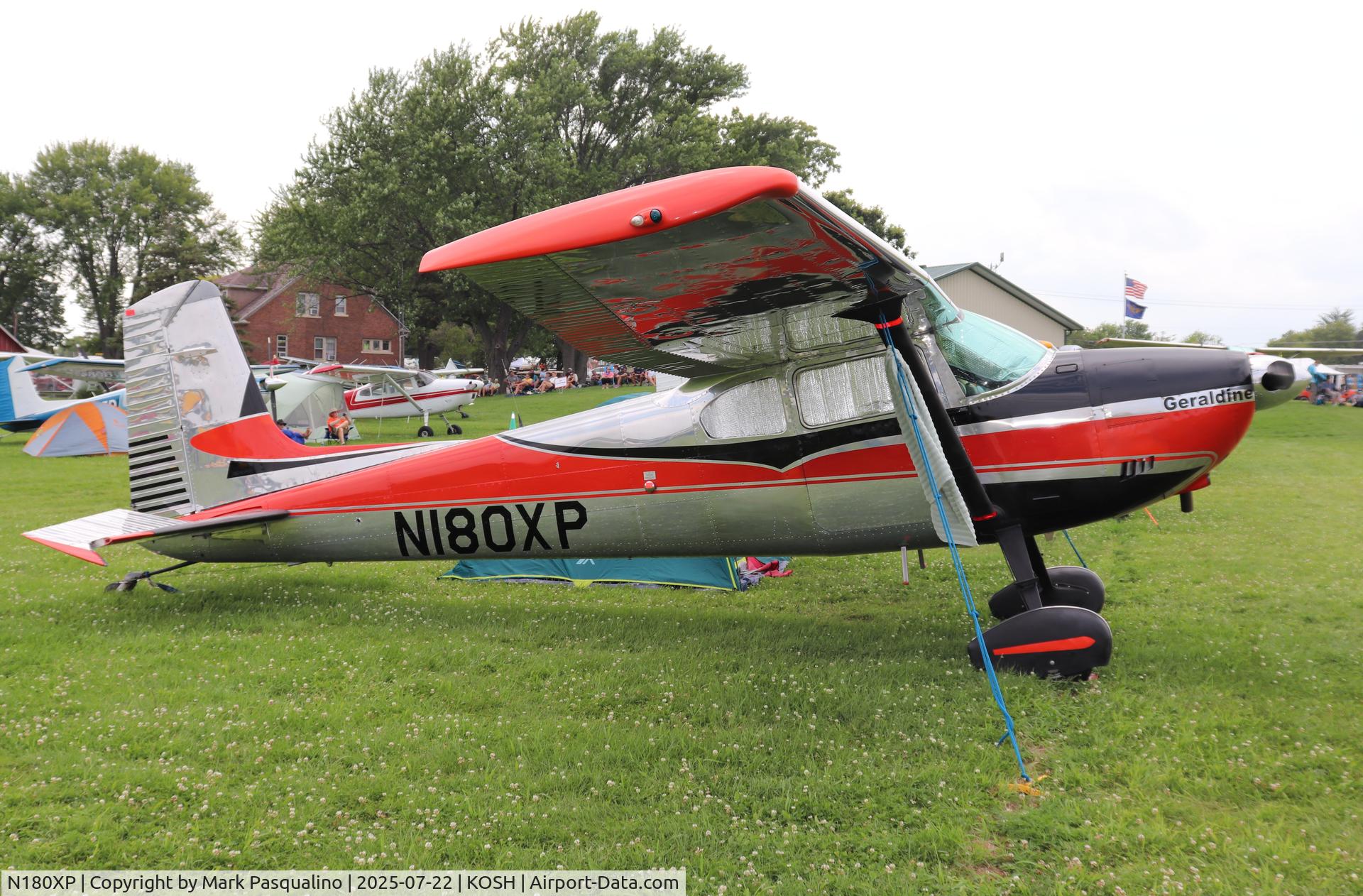 N180XP, 1956 Cessna 180 C/N 32494, Cessna 180