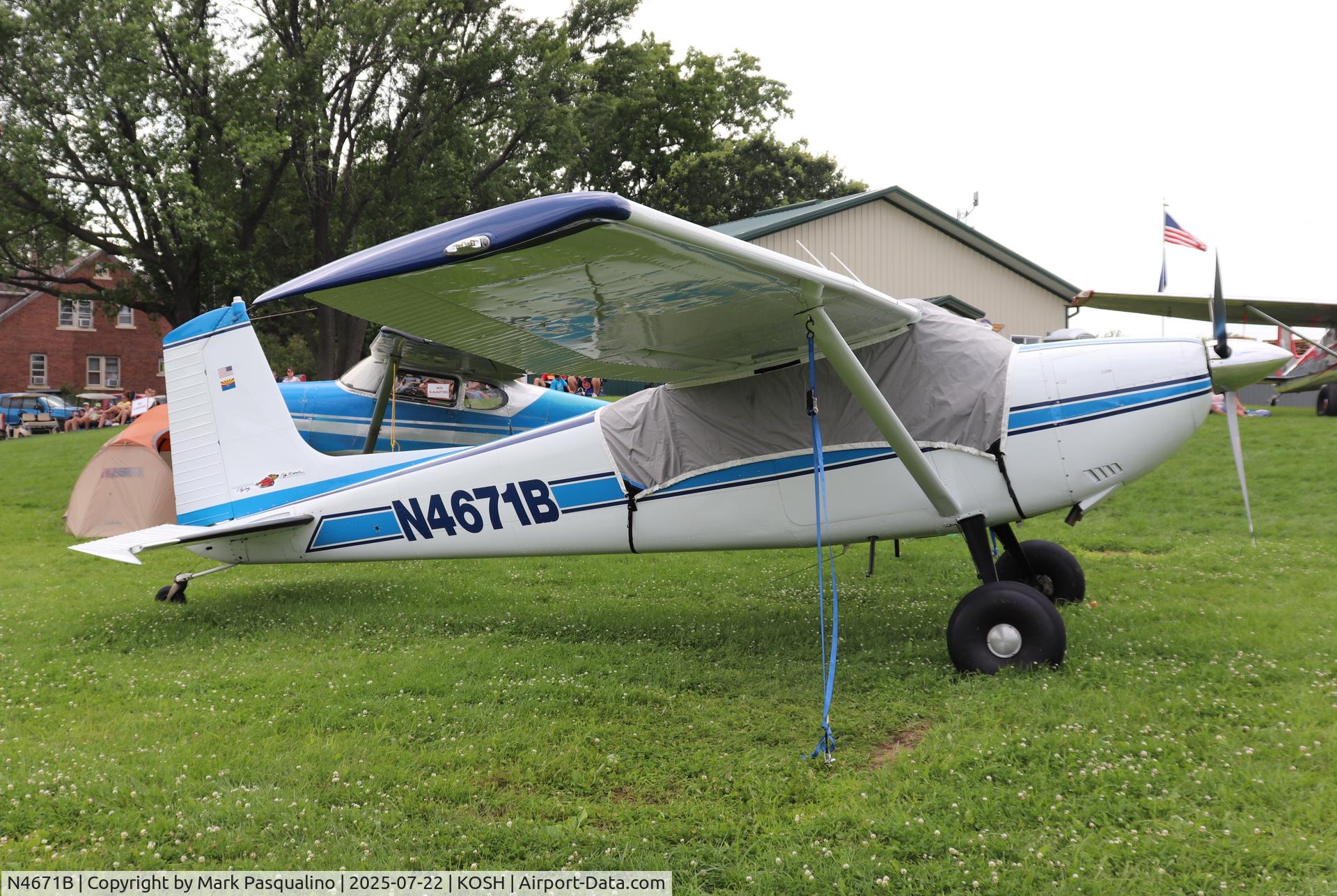 N4671B, 1955 Cessna 180 C/N 31569, Cessna 180