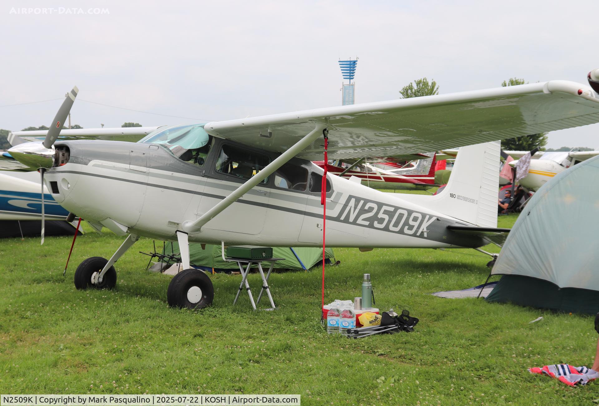 N2509K, 1978 Cessna 180K Skywagon C/N 18052962, Cessna 180K