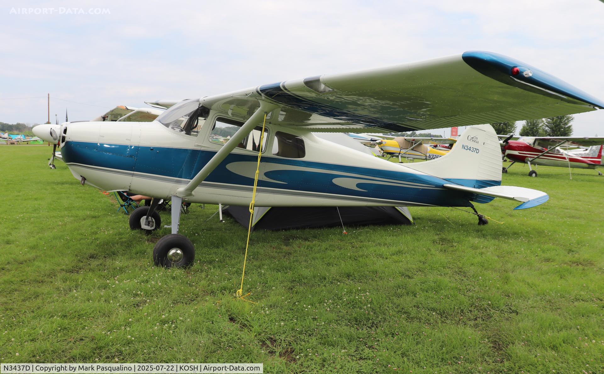 N3437D, 1955 Cessna 170B C/N 26980, Cessna 170B