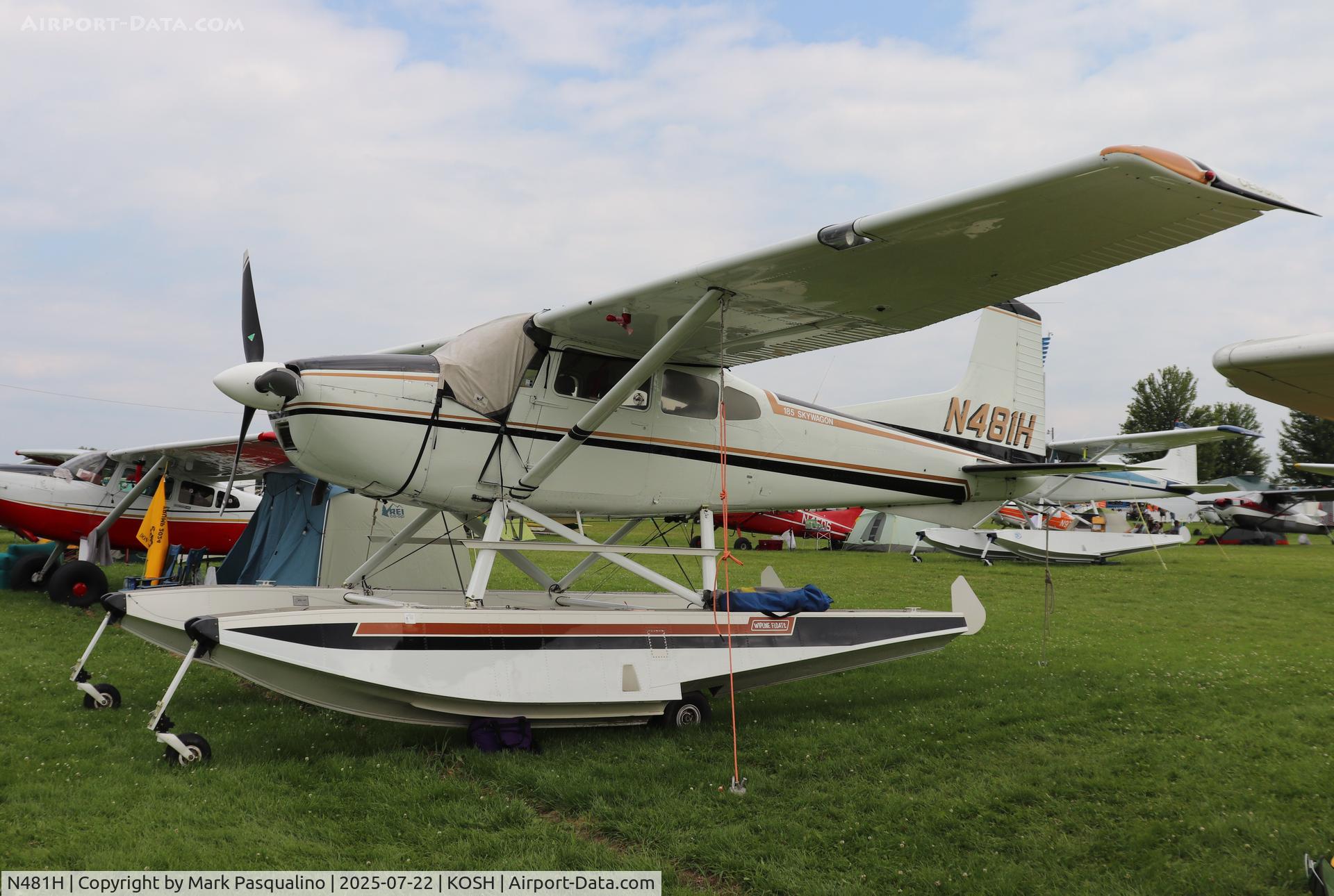 N481H, 1961 Cessna 185 Skywagon C/N 185-0116, Cessna 185