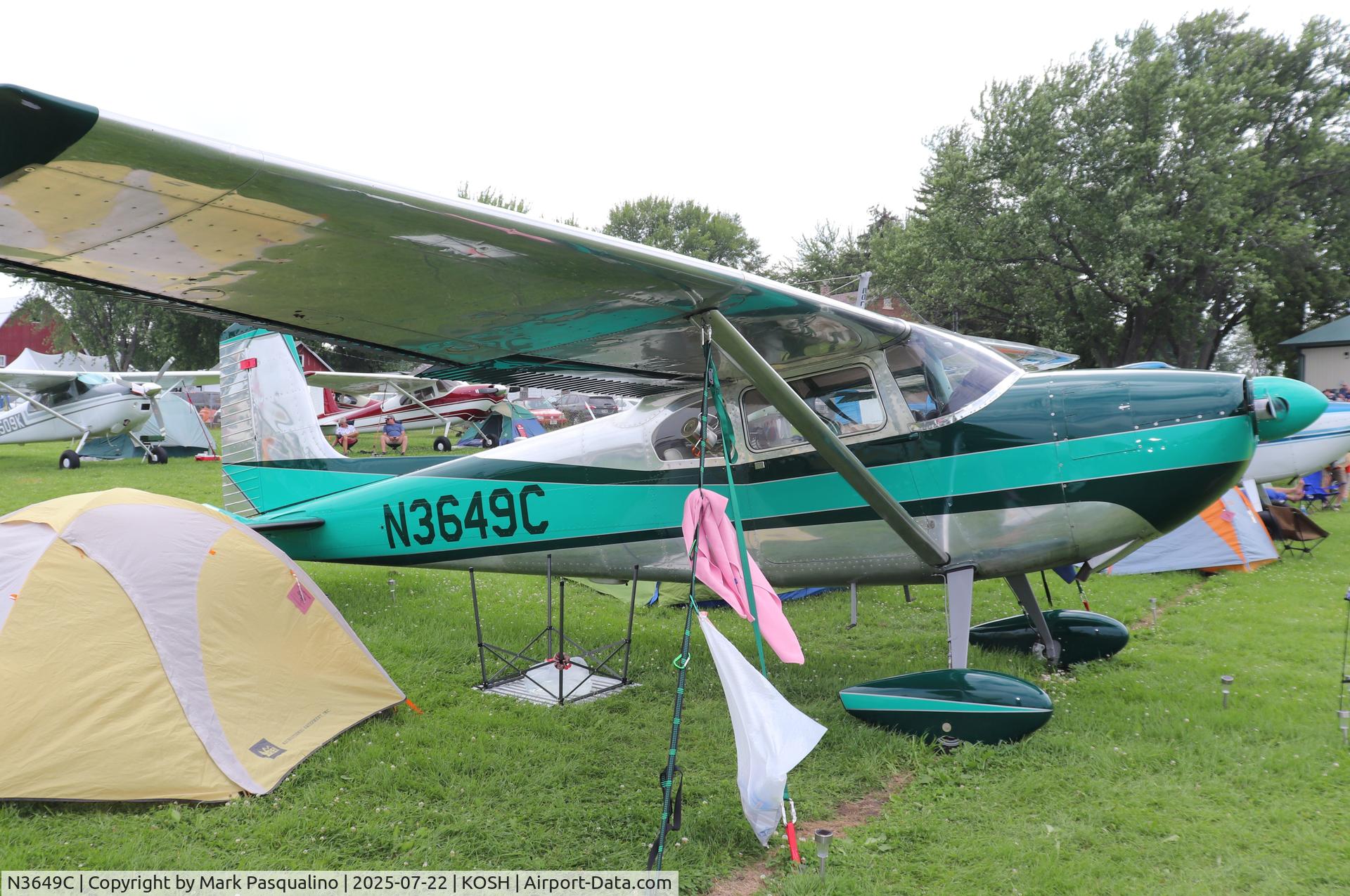 N3649C, 1954 Cessna 180 C/N 31147, Cessna 180