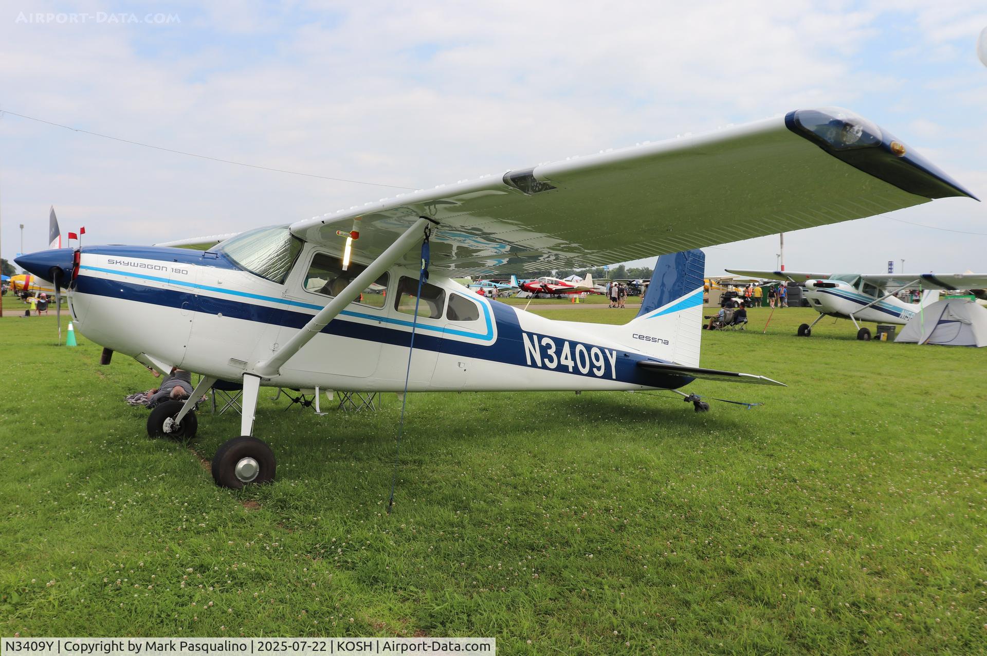 N3409Y, 1967 Cessna 180H Skywagon C/N 18051909, Cessna 180H