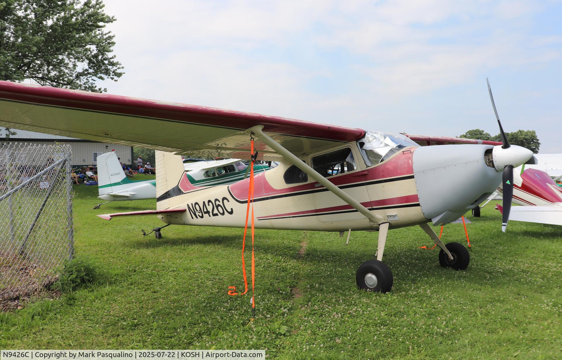 N9426C, 1955 Cessna 180 C/N 31824, Cessna 180