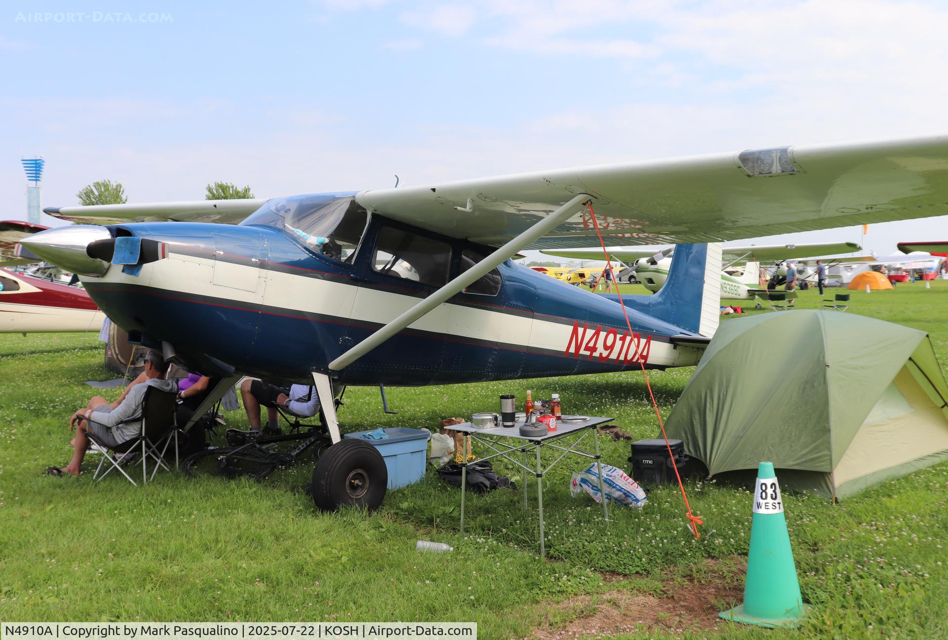 N4910A, 1956 Cessna 180 C/N 32307, Cessna 180