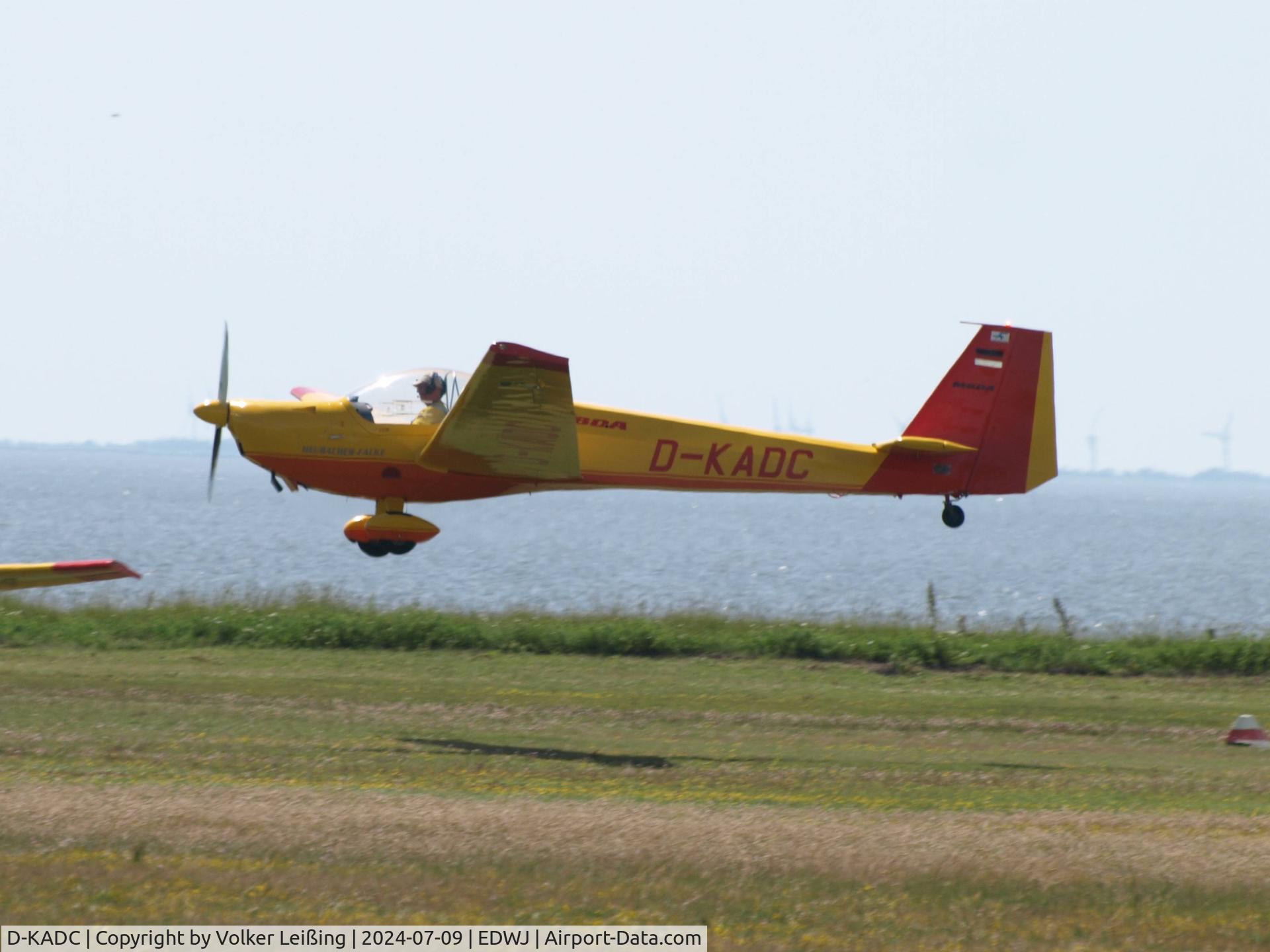 D-KADC, 2019 Scheibe SF-25C Falke C/N 44740, landing
