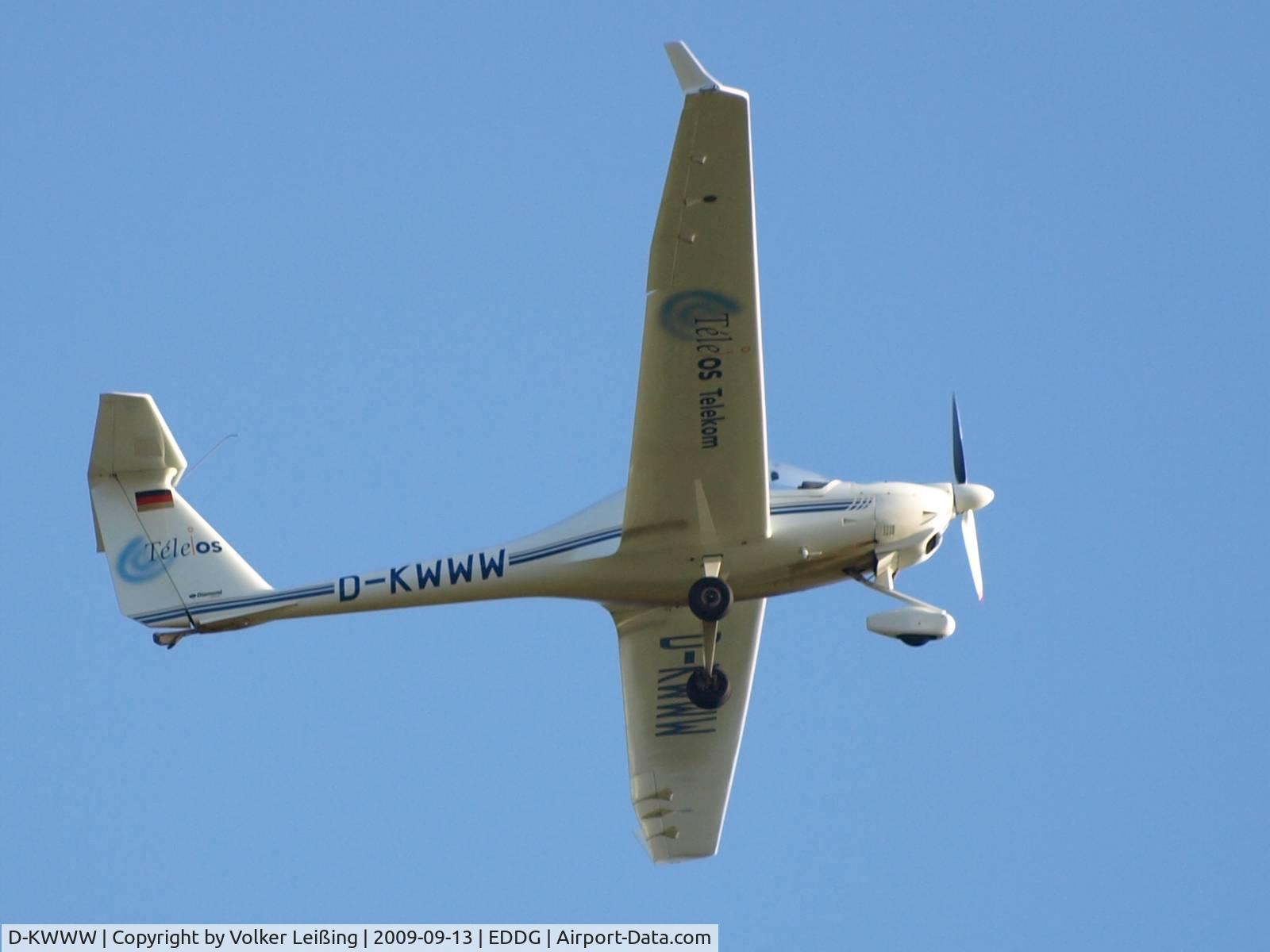 D-KWWW, 1998 Diamond HK-36 Super Dimona Super Dimona C/N 36569, climbing