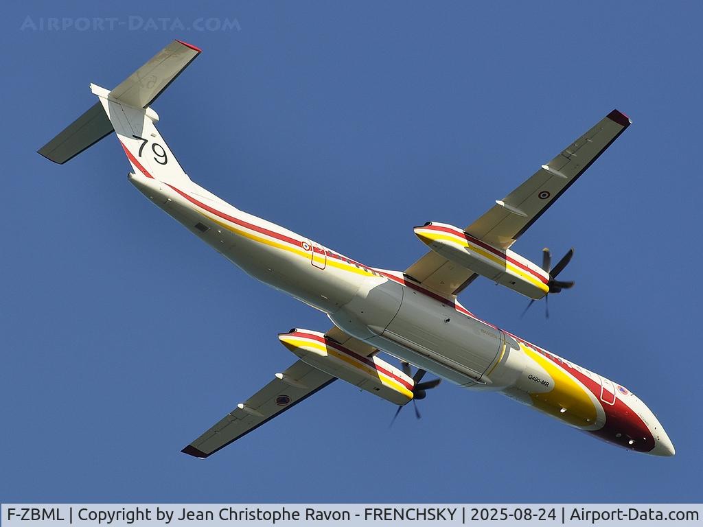 F-ZBML, 2021 De Havilland Canada DHC-8-402/MR Dash 8 C/N 4631, Milan 79