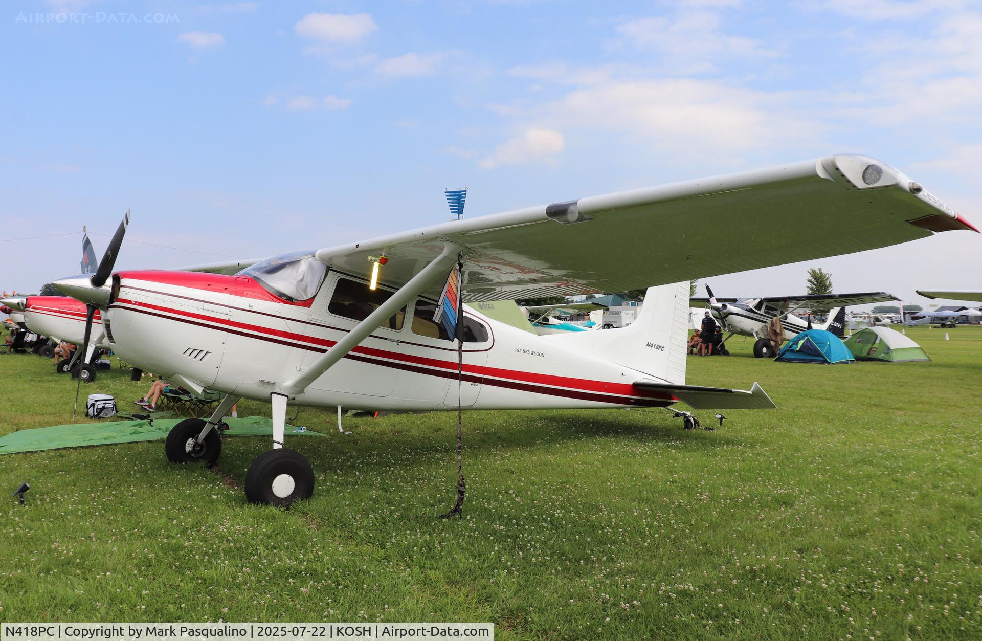 N418PC, 1971 Cessna A185E Skywagon 185 C/N 185-01843, Cessna A185E