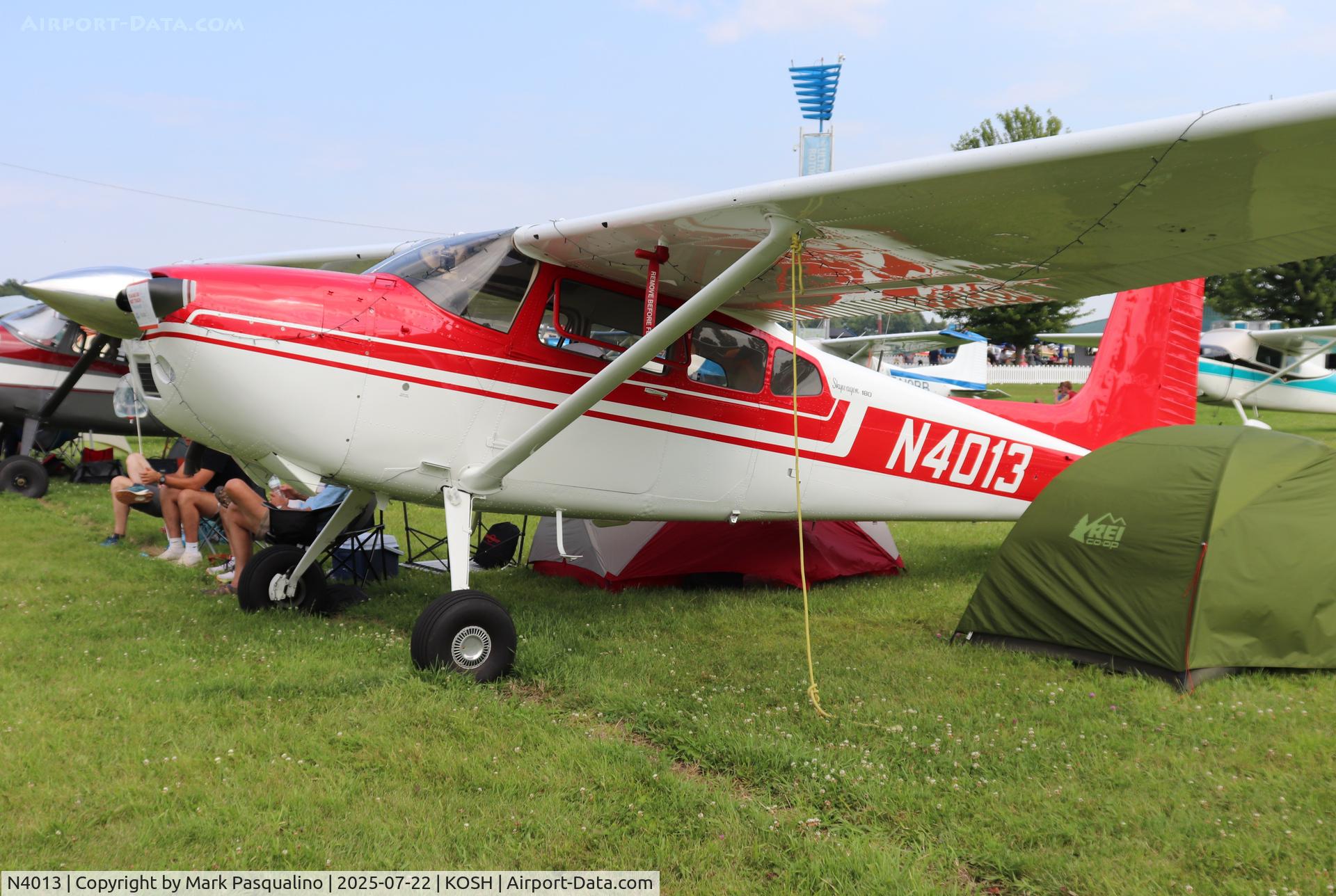 N4013, 1973 Cessna 180J C/N 18052326, Cessna 180J