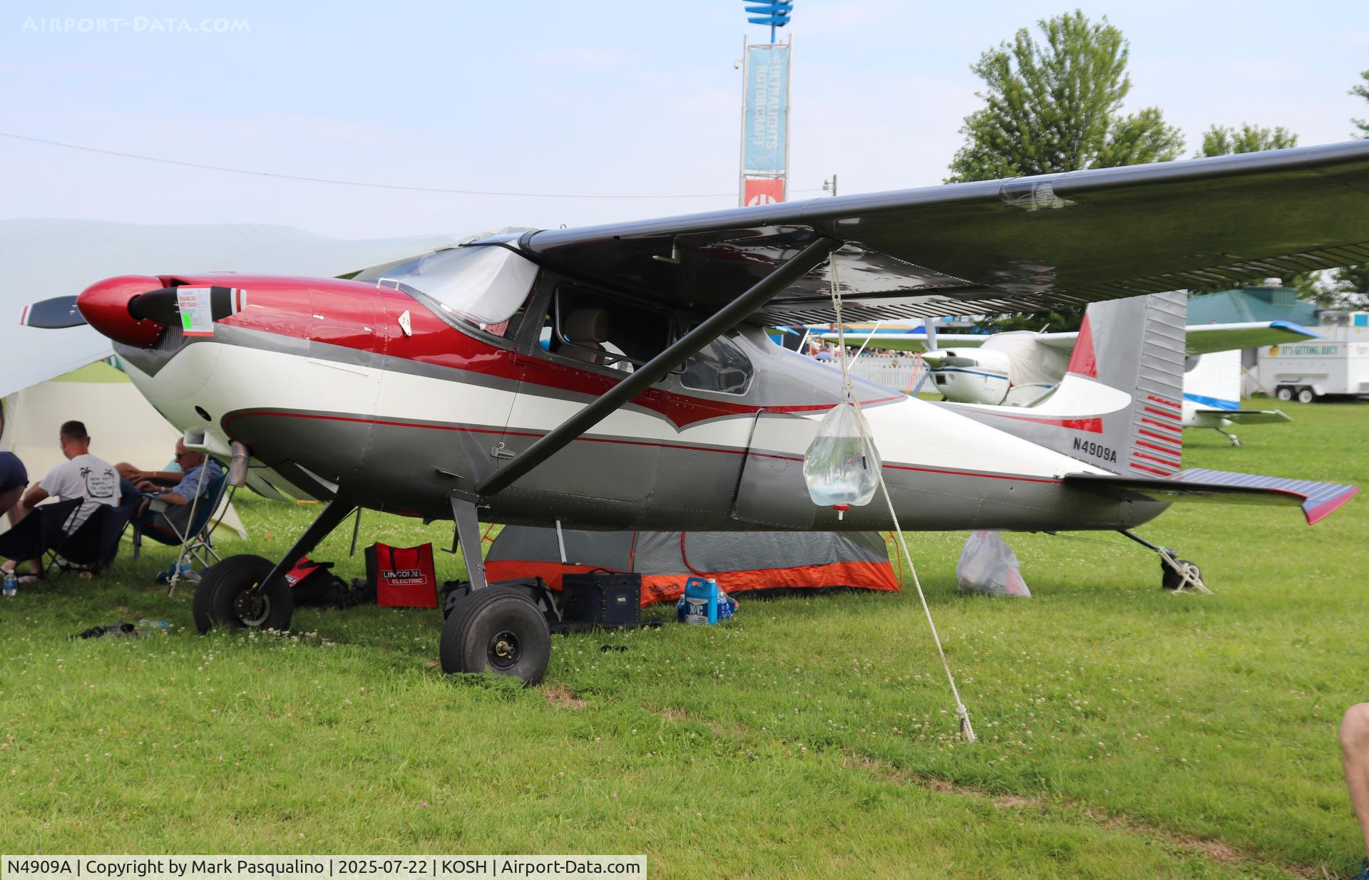 N4909A, 1956 Cessna 180 C/N 32306, Cessna 180