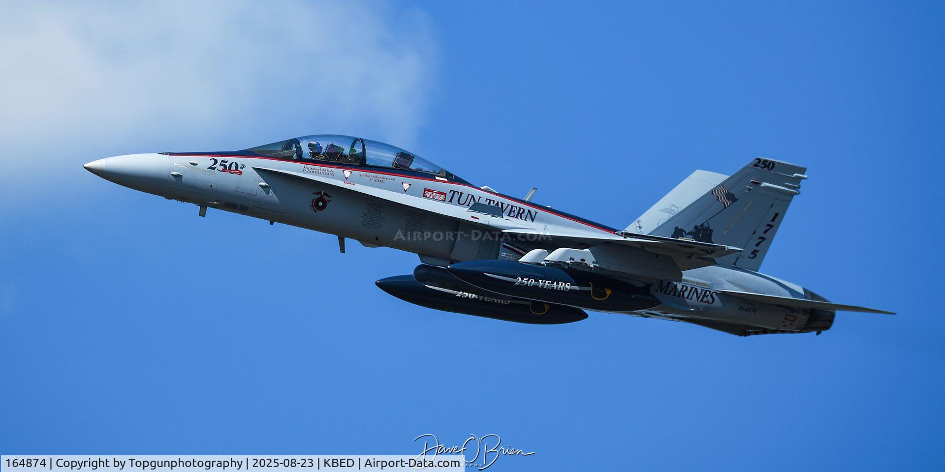 164874, McDonnell Douglas F/A-18D Hornet C/N 1206/D118, COWBOY11 painted in the 250th Anniversary dedication to the USMC.