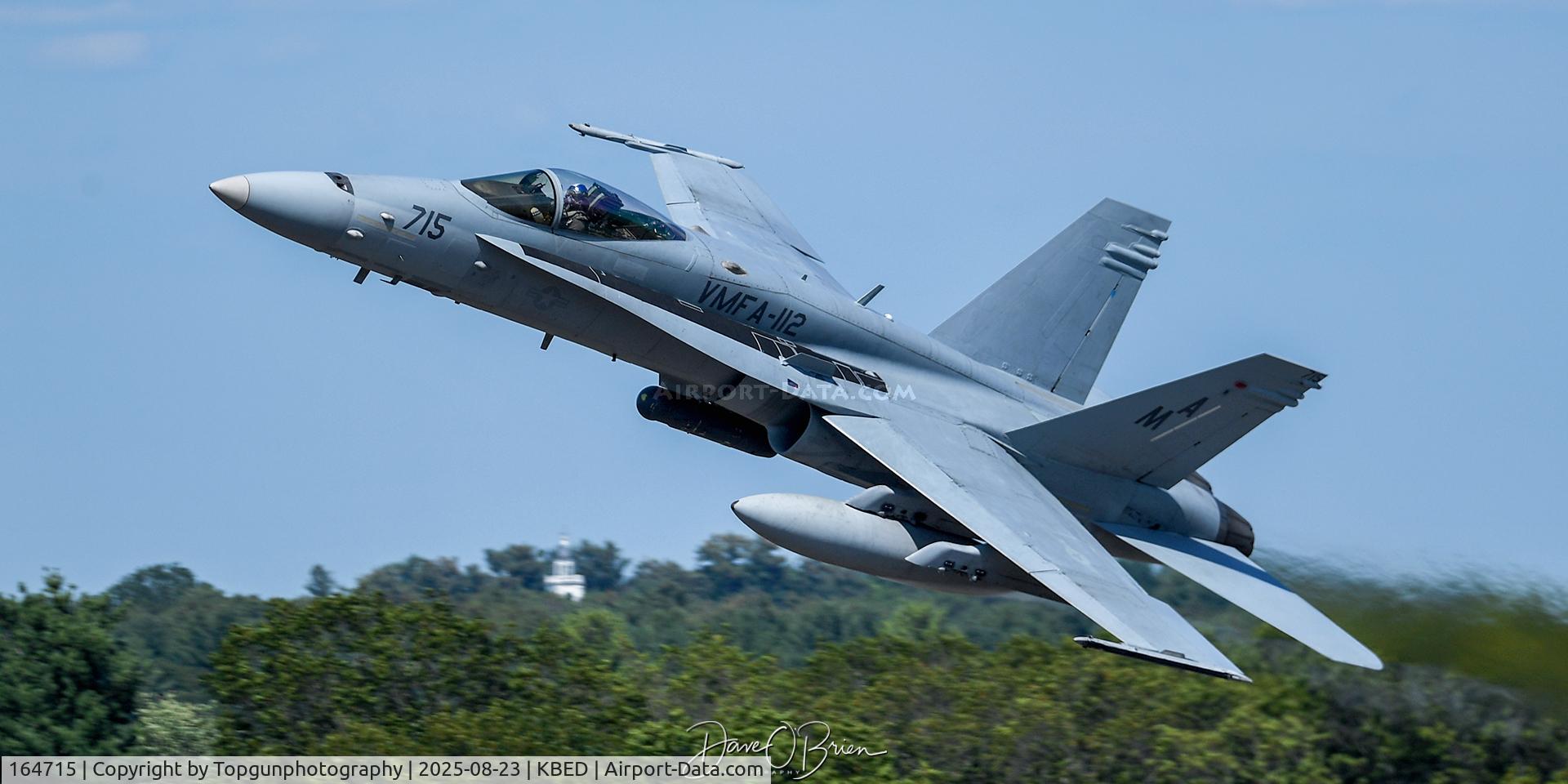 164715, McDonnell Douglas F/A-18C Hornet C/N 1160, COWBOY13 Off RW29
