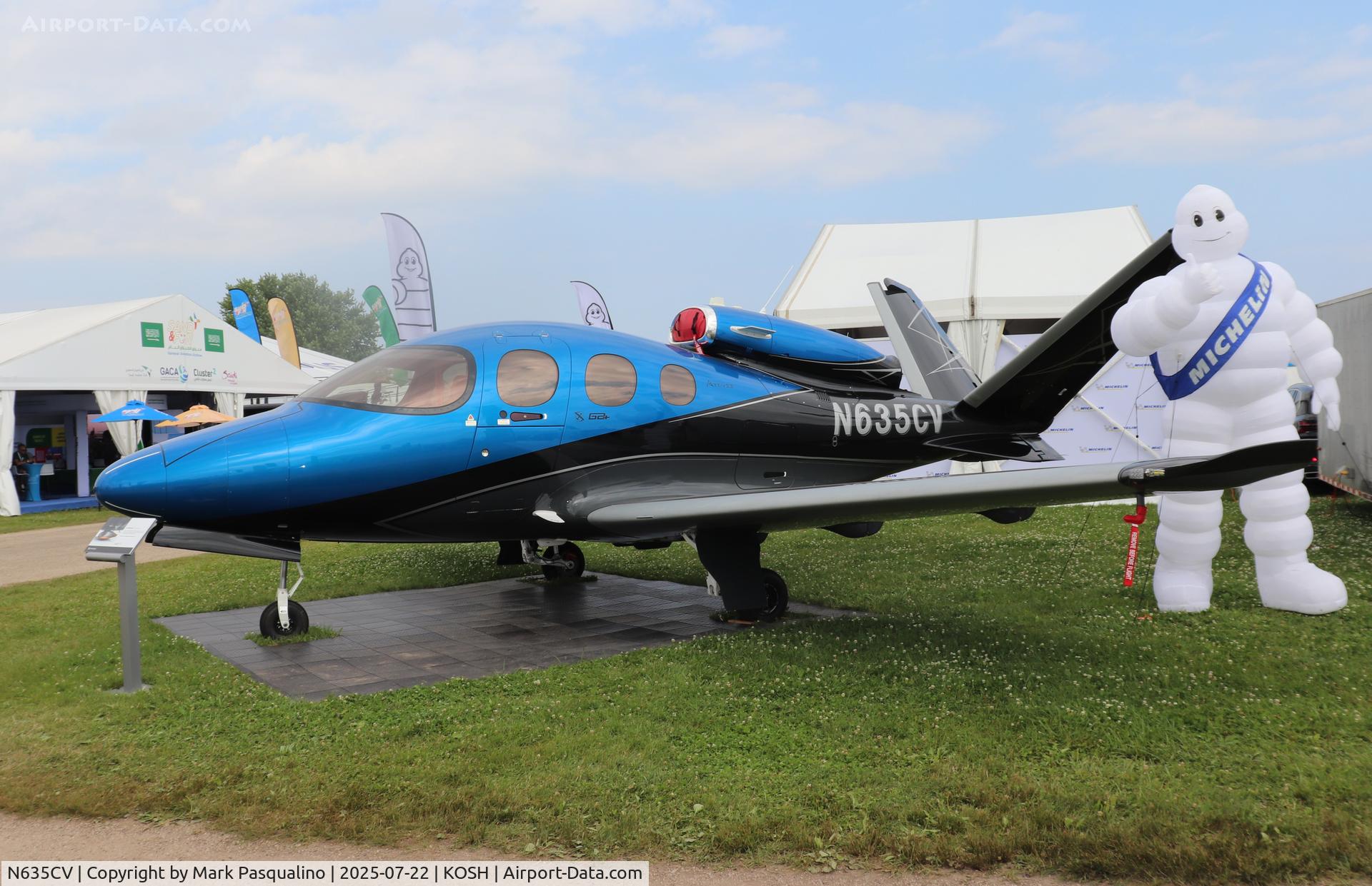 N635CV, 2025 Cirrus SF50 C/N 0635, Cirrus SF50