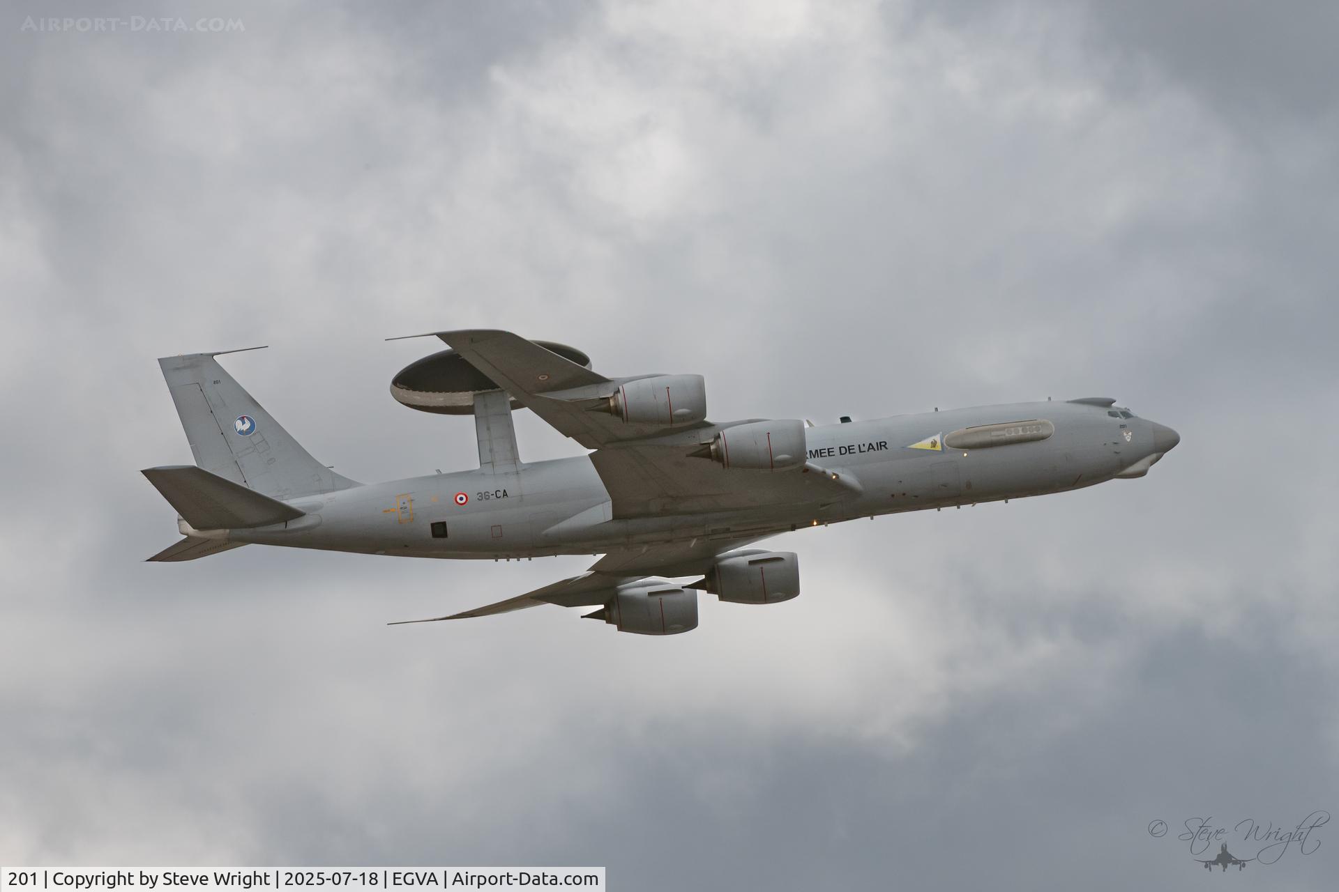 201, 1990 Boeing E-3F Sentry C/N 24115, RIAT 2025 RAF Fairford UK